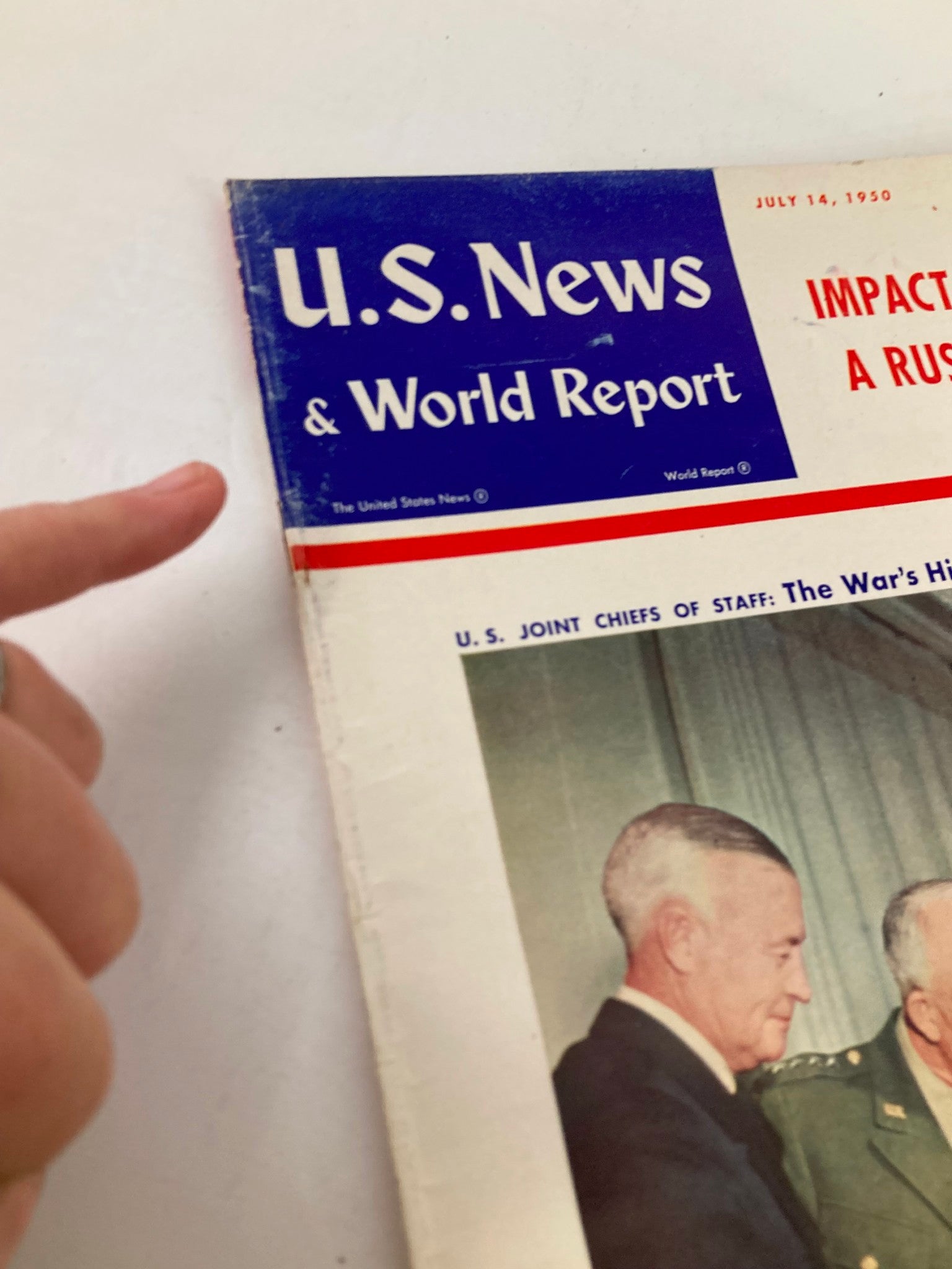 US News & World Report July 14 1950 U.S. Joint Chiefs of Staf War's High Command