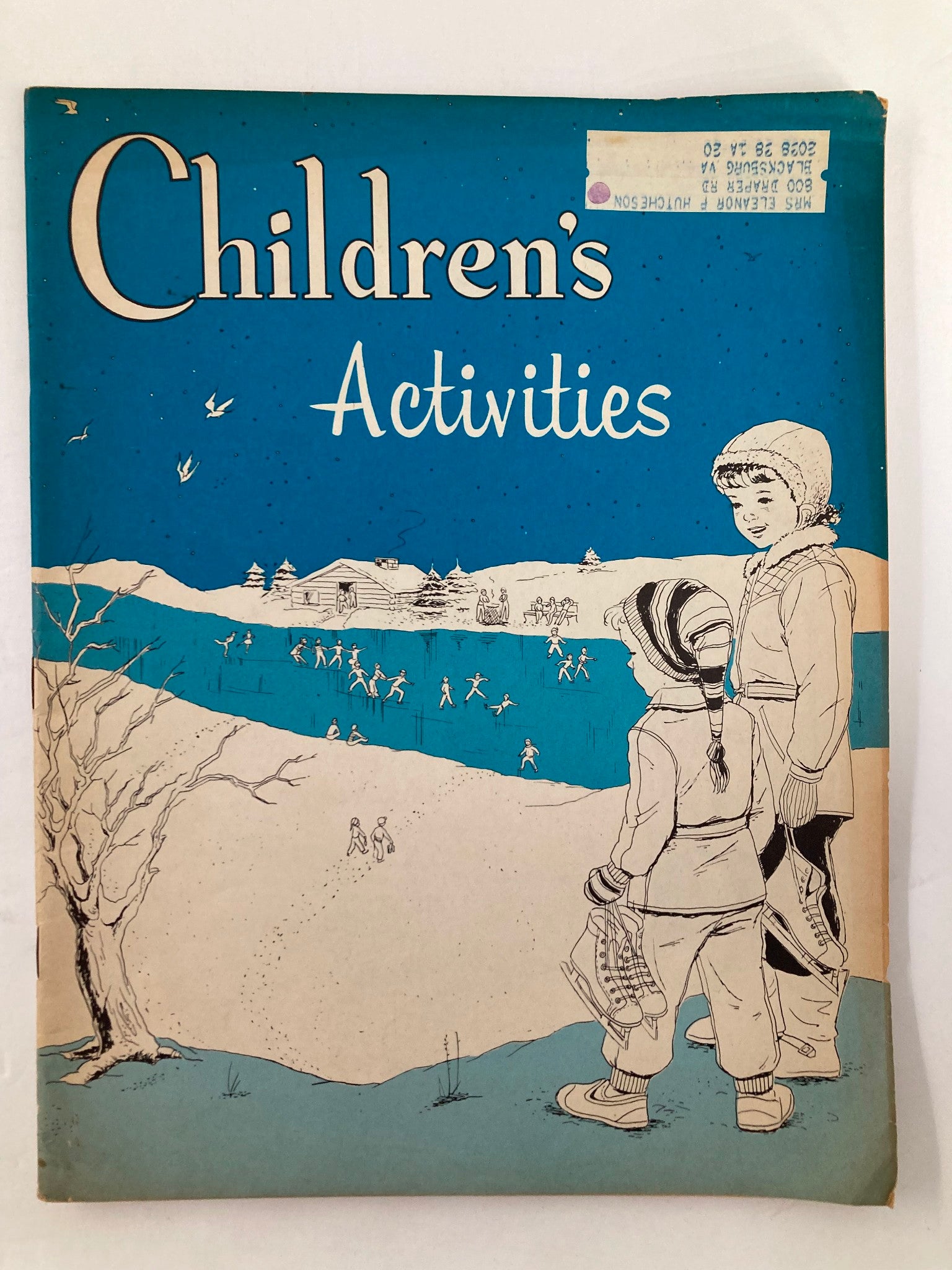 VTG Children's Activities Magazine January 1960 Dance of the Snowflakes