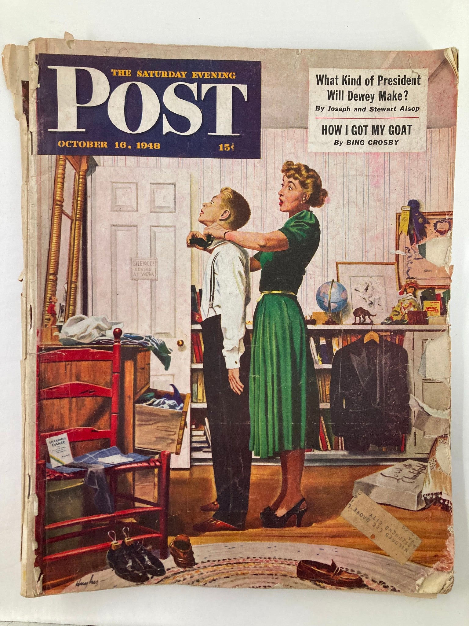 The Saturday Evening Post October 16 1948 What Kind Of President Will Dewey Make