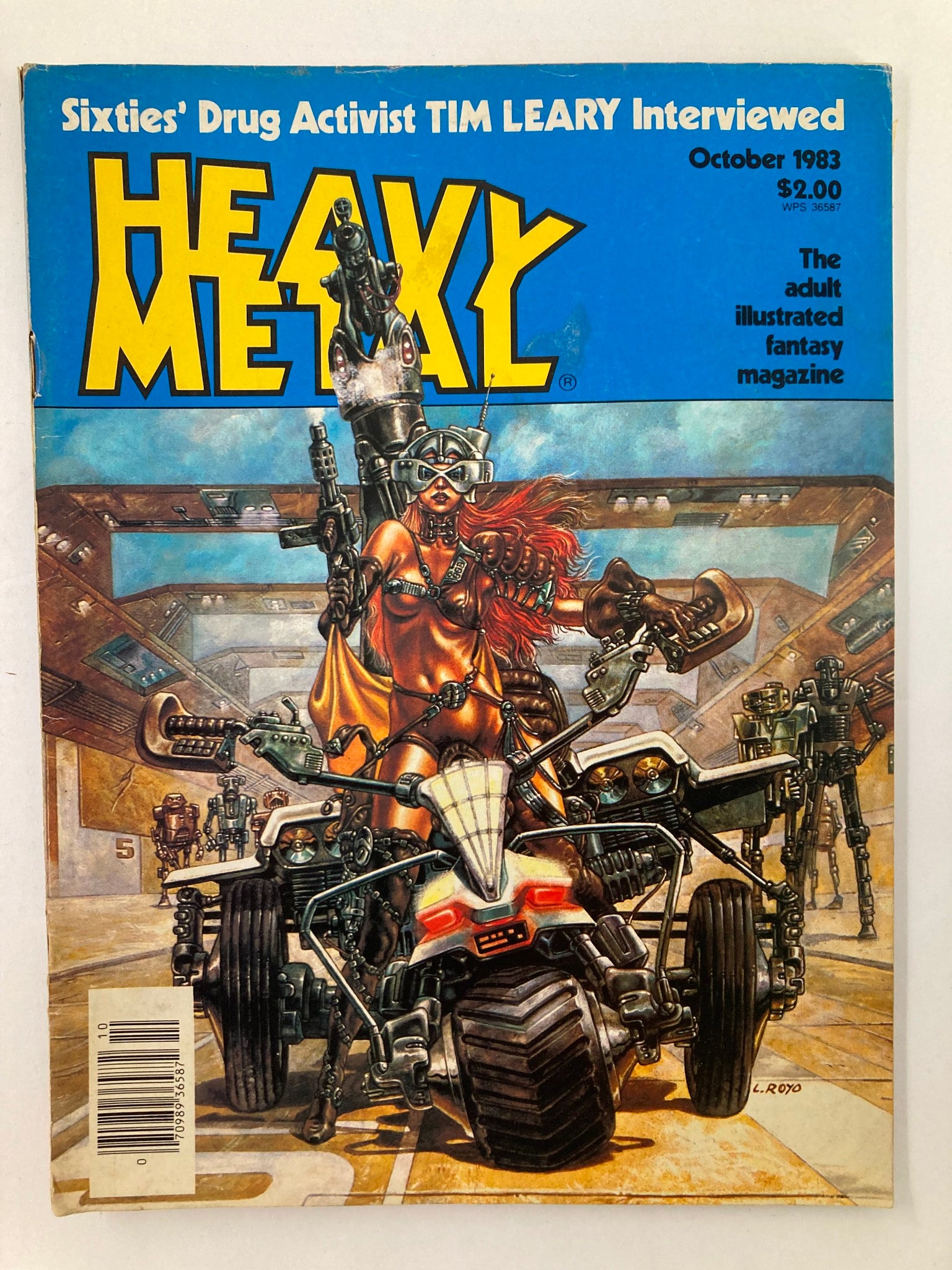 VTG Heavy Metal Magazine October 1983 The Third Song: God's Tower No Label