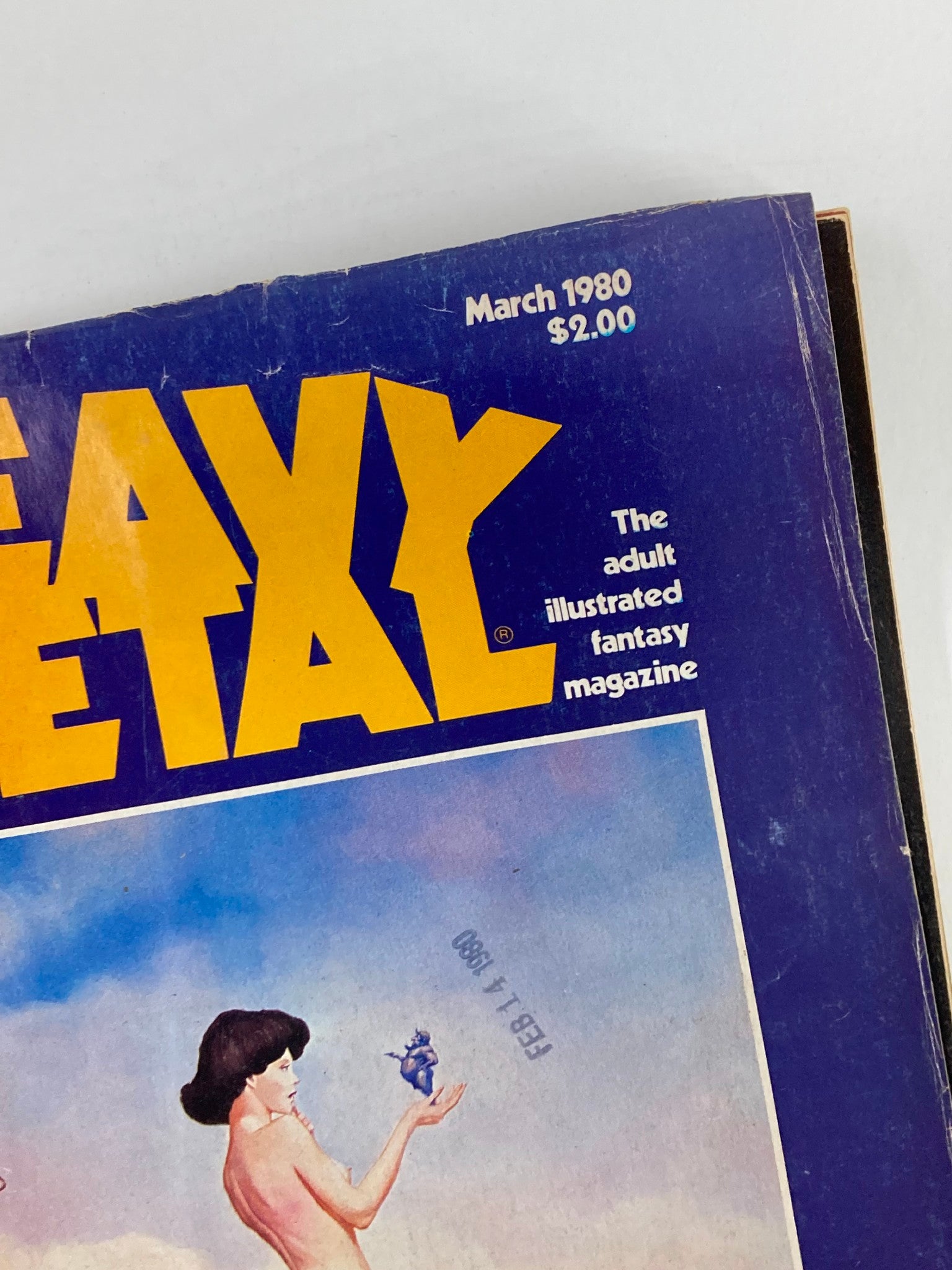 VTG Heavy Metal Magazine March 1980 Little Propositions by John Bolton No Label