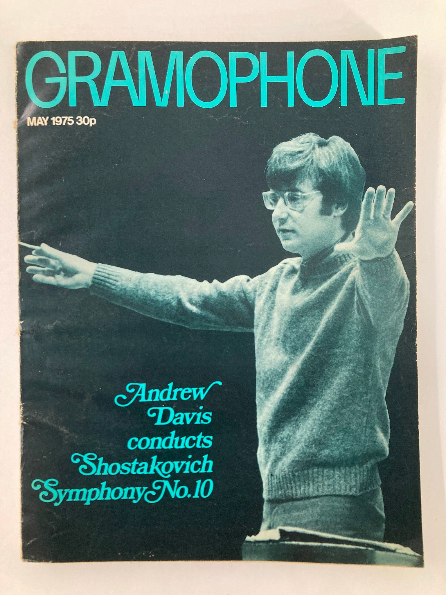 VTG Gramophone Magazine May 1975 Vol 52 #624 Andrew Davis Symphony #10 No Label