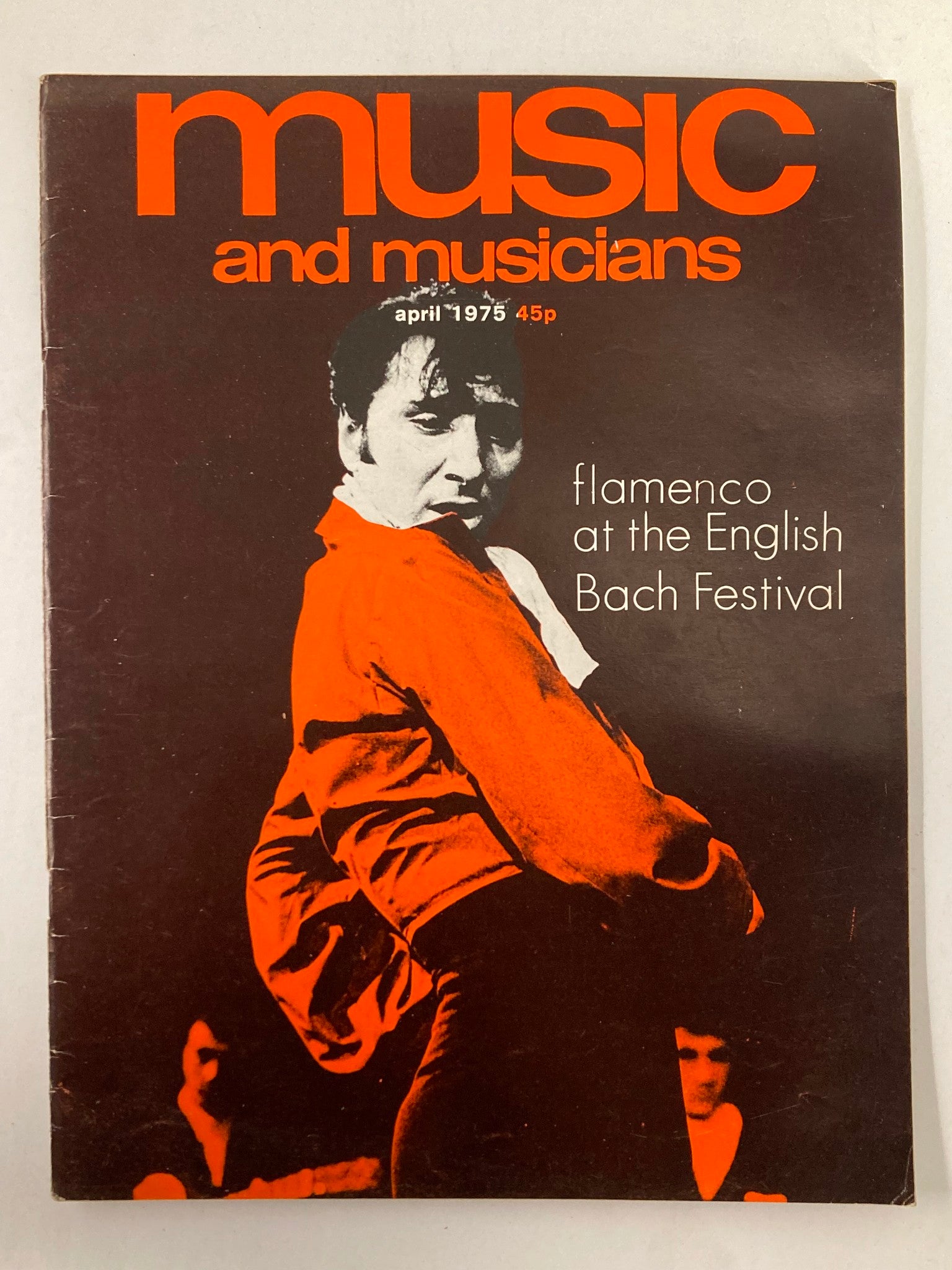 VTG Music & Musicians Magazine April 1975 #271 Flamenco Bach Festival No Label