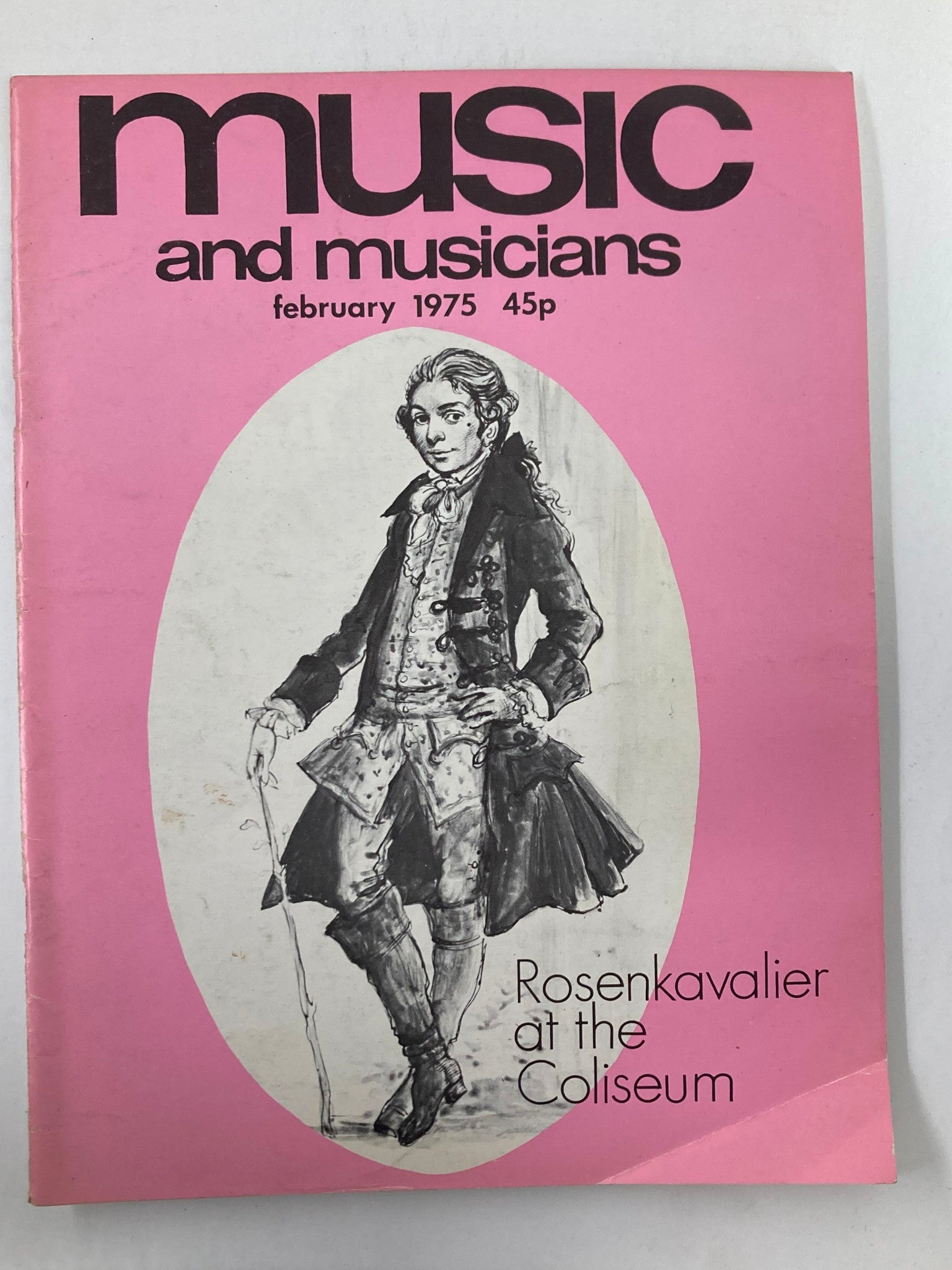 VTG Music & Musicians Magazine February 1975 #270 Der Rosenkavalier No Label