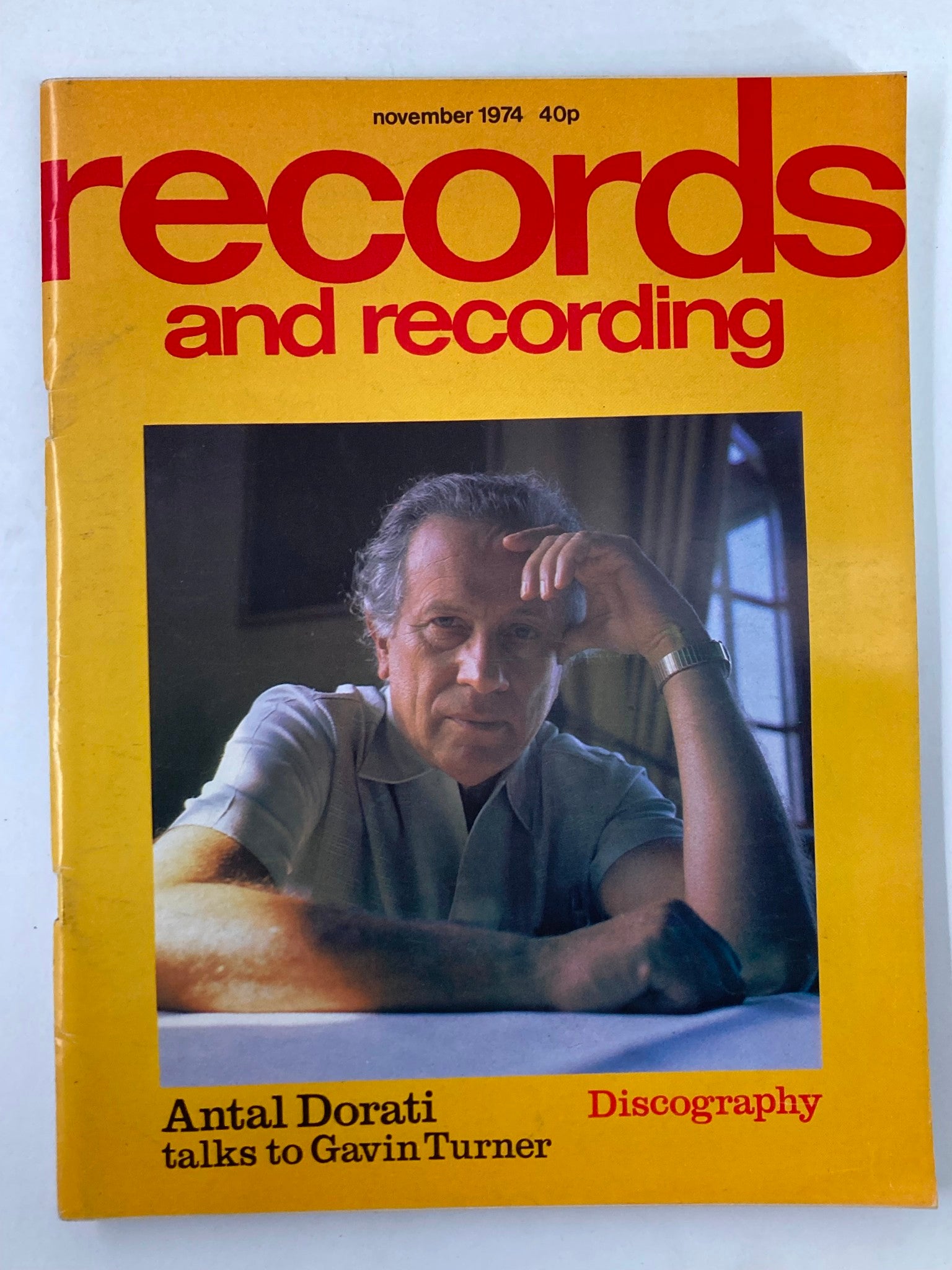 VTG Records & Recording Magazine November 1974 Vol 18 #2 Antal Dorati No Label