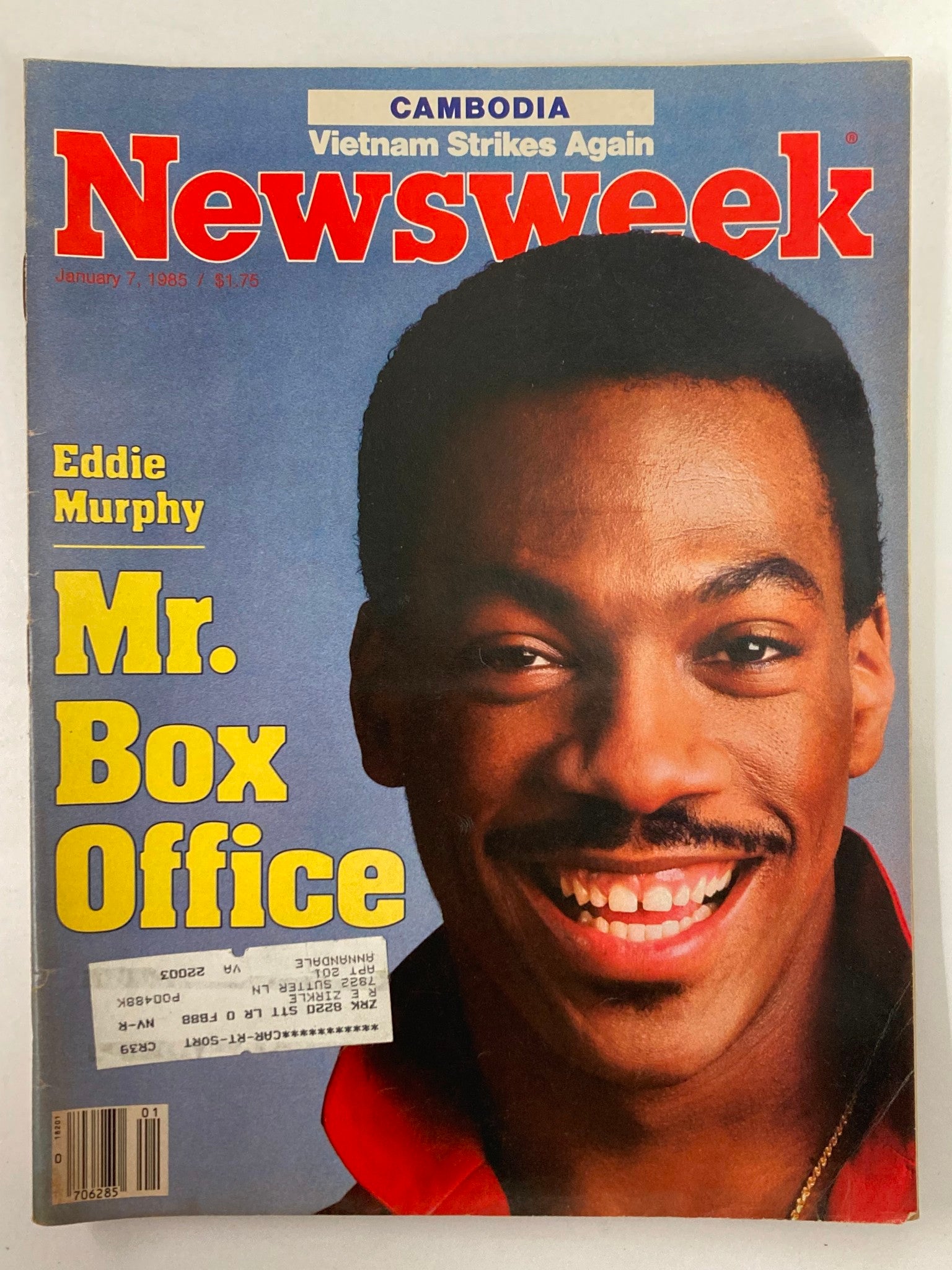 VTG Newsweek Magazine January 7 1985 Eddie Murphy is Mr. Box Office