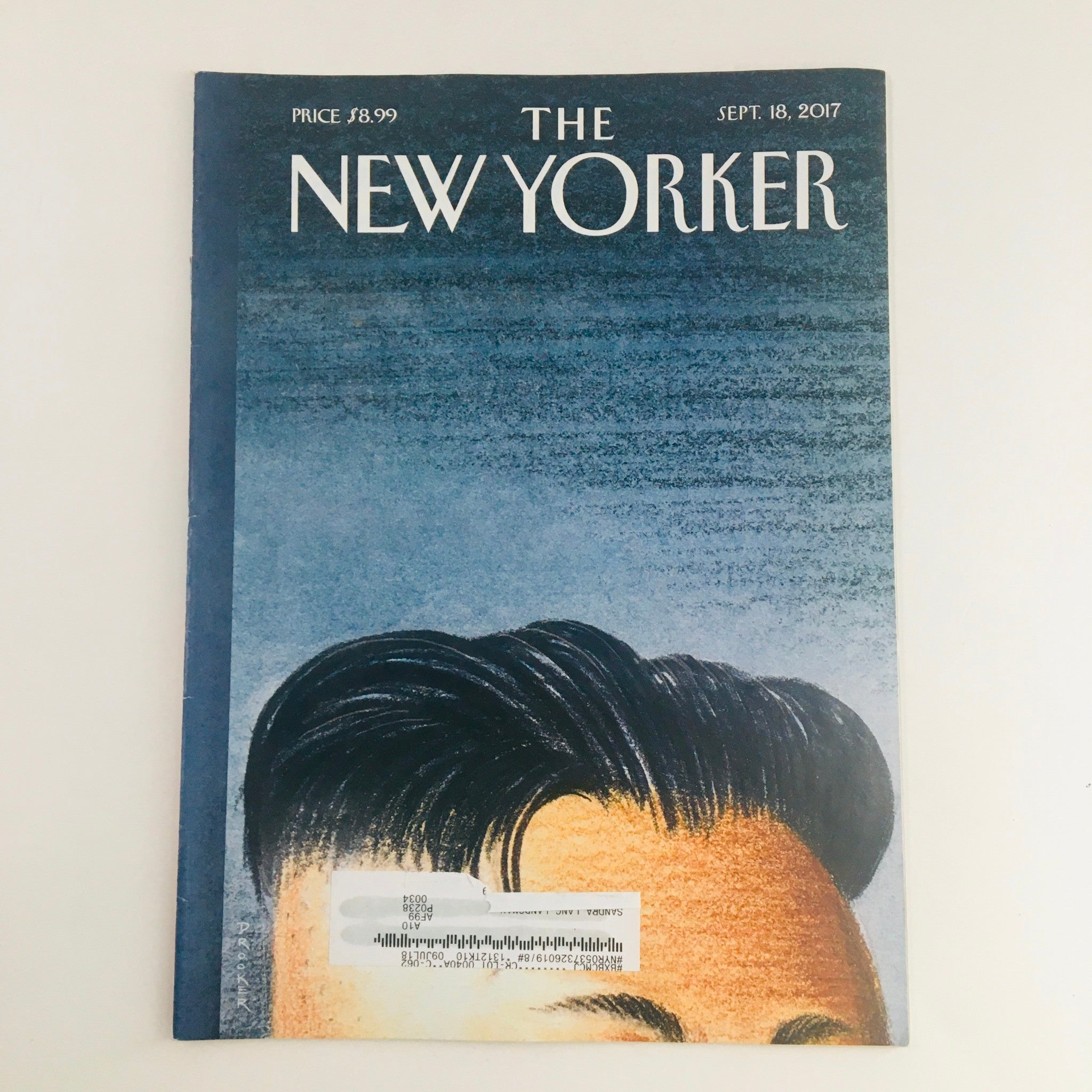 The New Yorker September 18 2017 Kim Jong-un Theme Cover by Eric Drooker VG