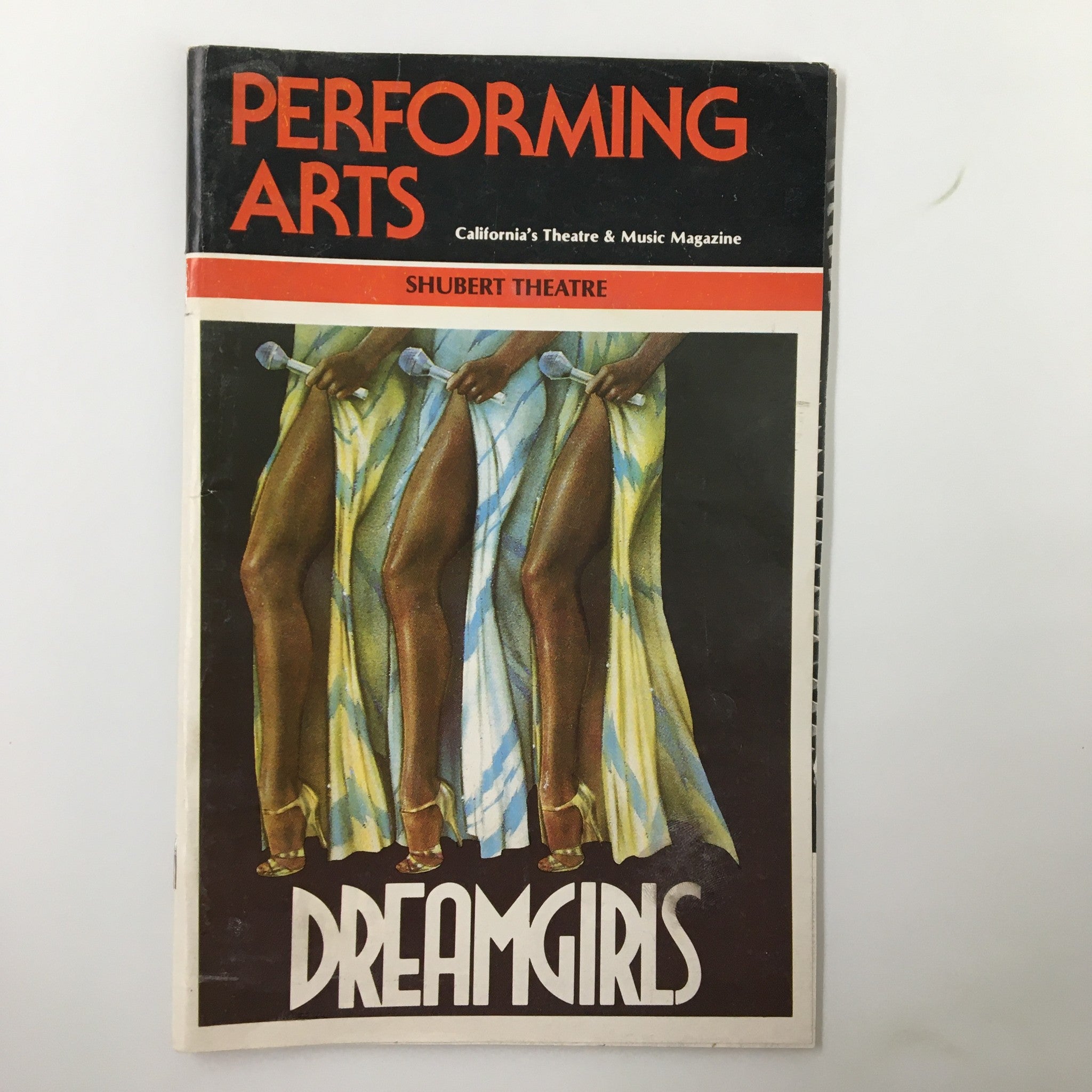 1983 Performing Arts Shubert Theatre Dreamgirls by Michael Bennett