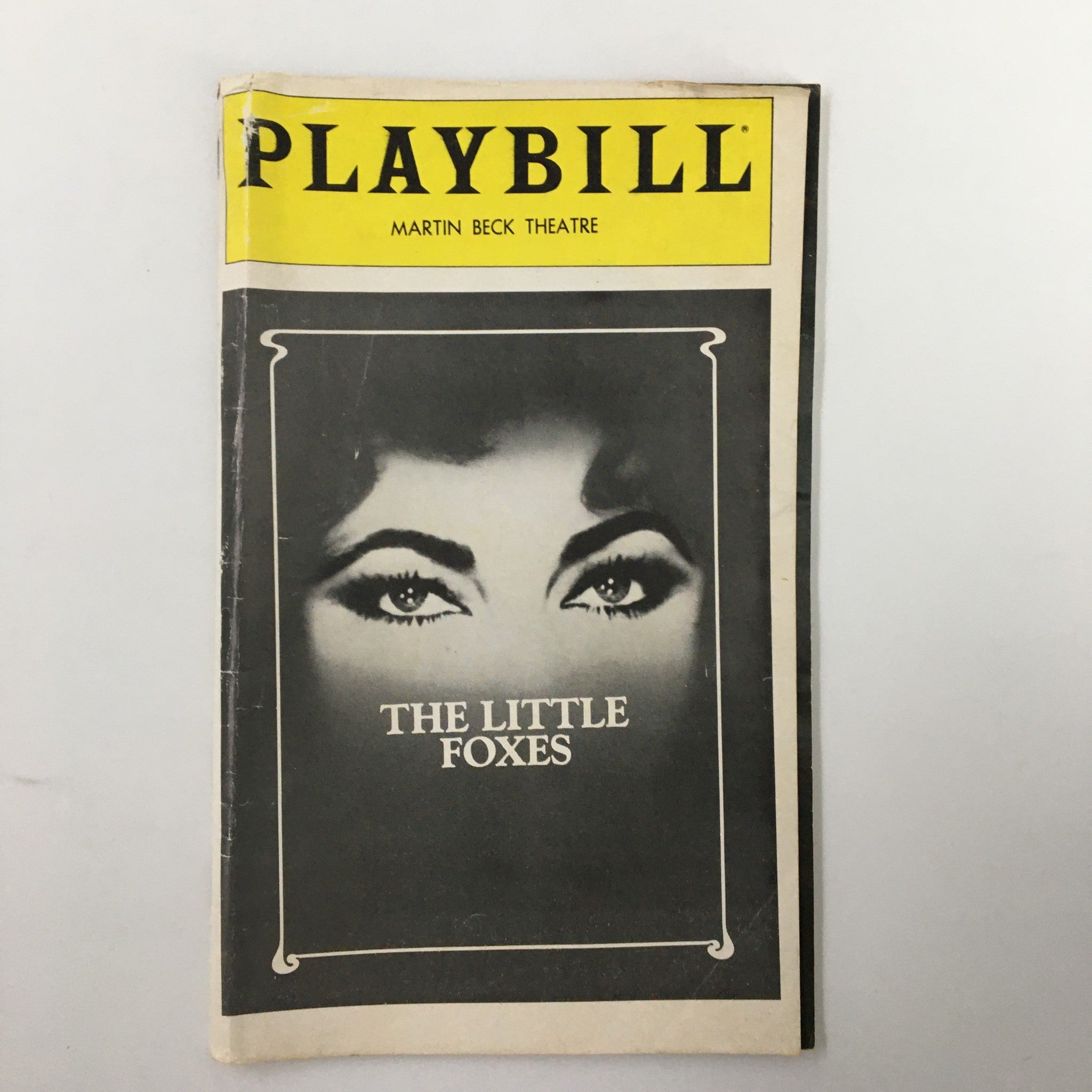 1981 Playbill Martin Beck Theatre The Little Foxes by Austin Pendleton