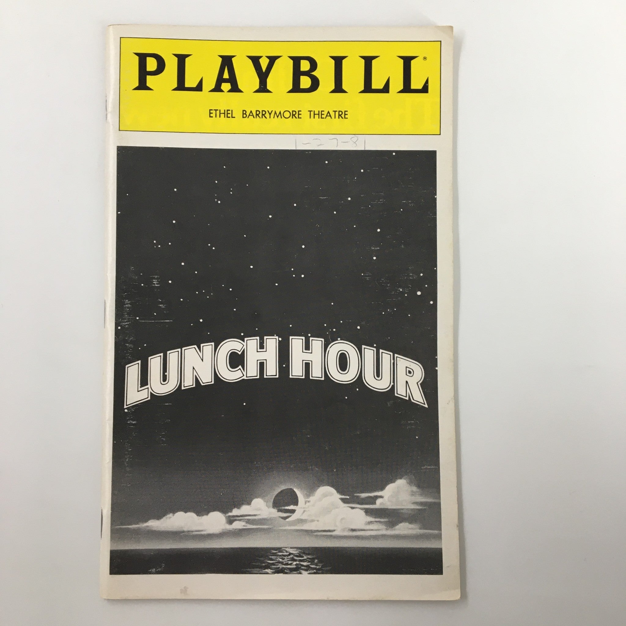 1981 Playbill Ethel Barrymore Theatre Lunch Hour by Mike Nichols