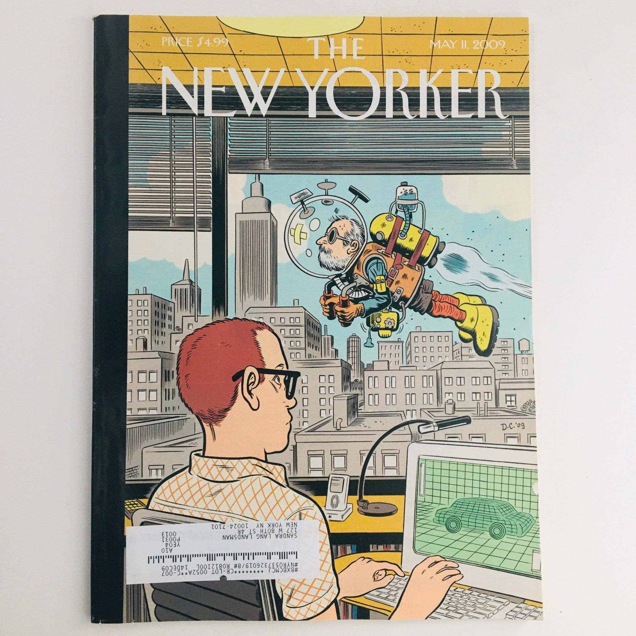 The New Yorker Full Magazine May 11 2009 Leading the Way by Dan Clowes VG