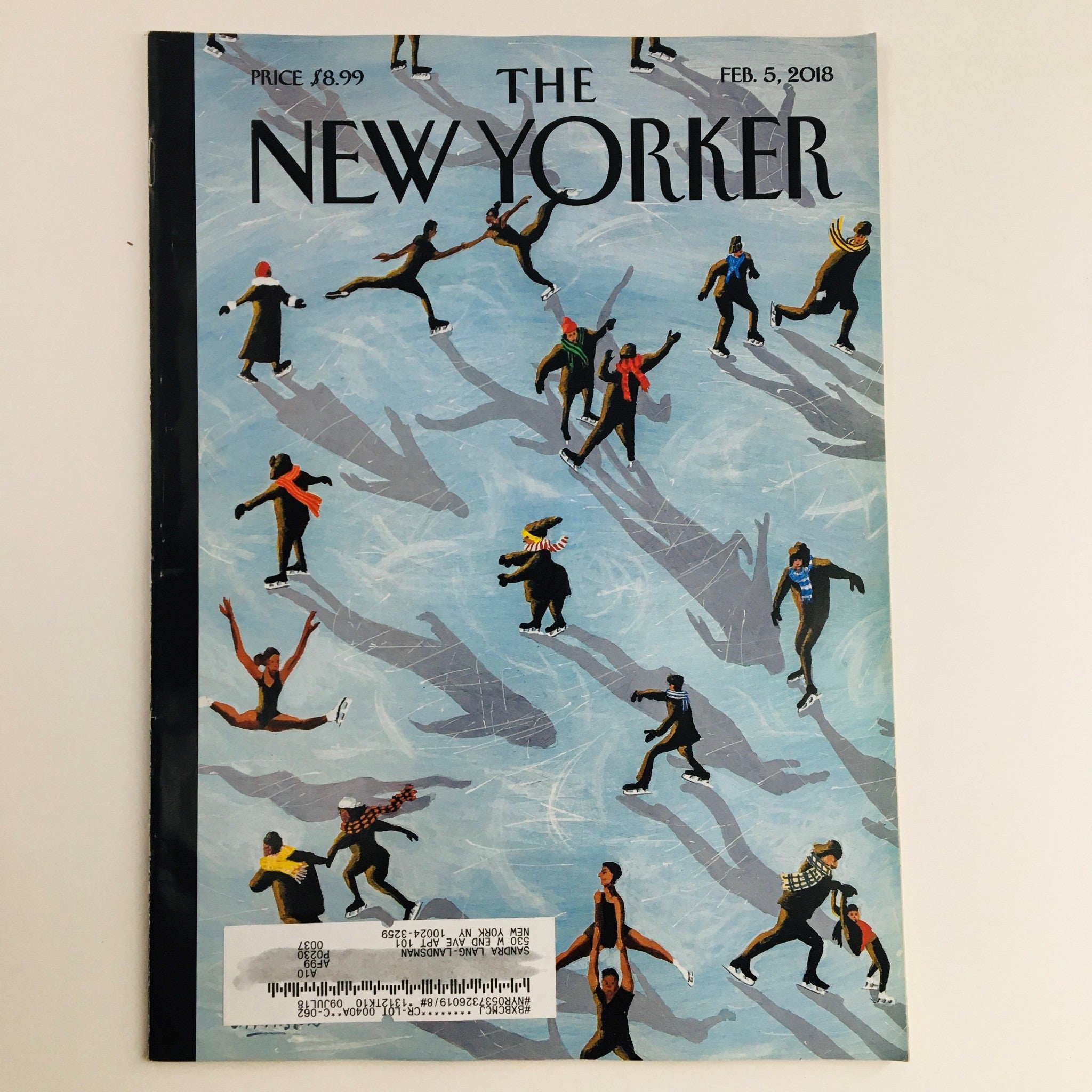 The New Yorker February 5 2018 Full Magazine Theme Cover by Mark Ulriksen VG