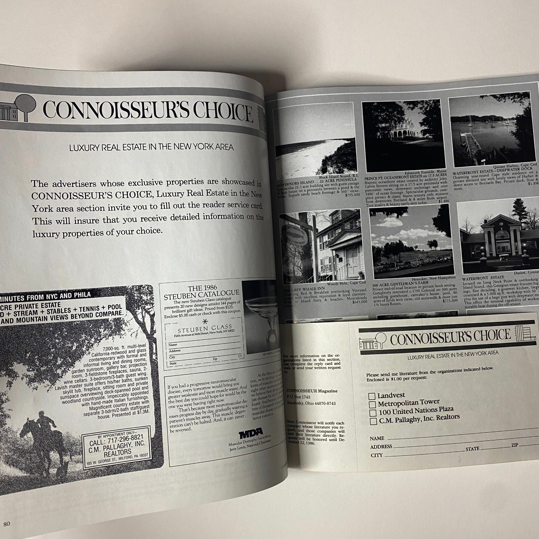Connoisseur Magazine October 1986 The Berenson Scandals No Label