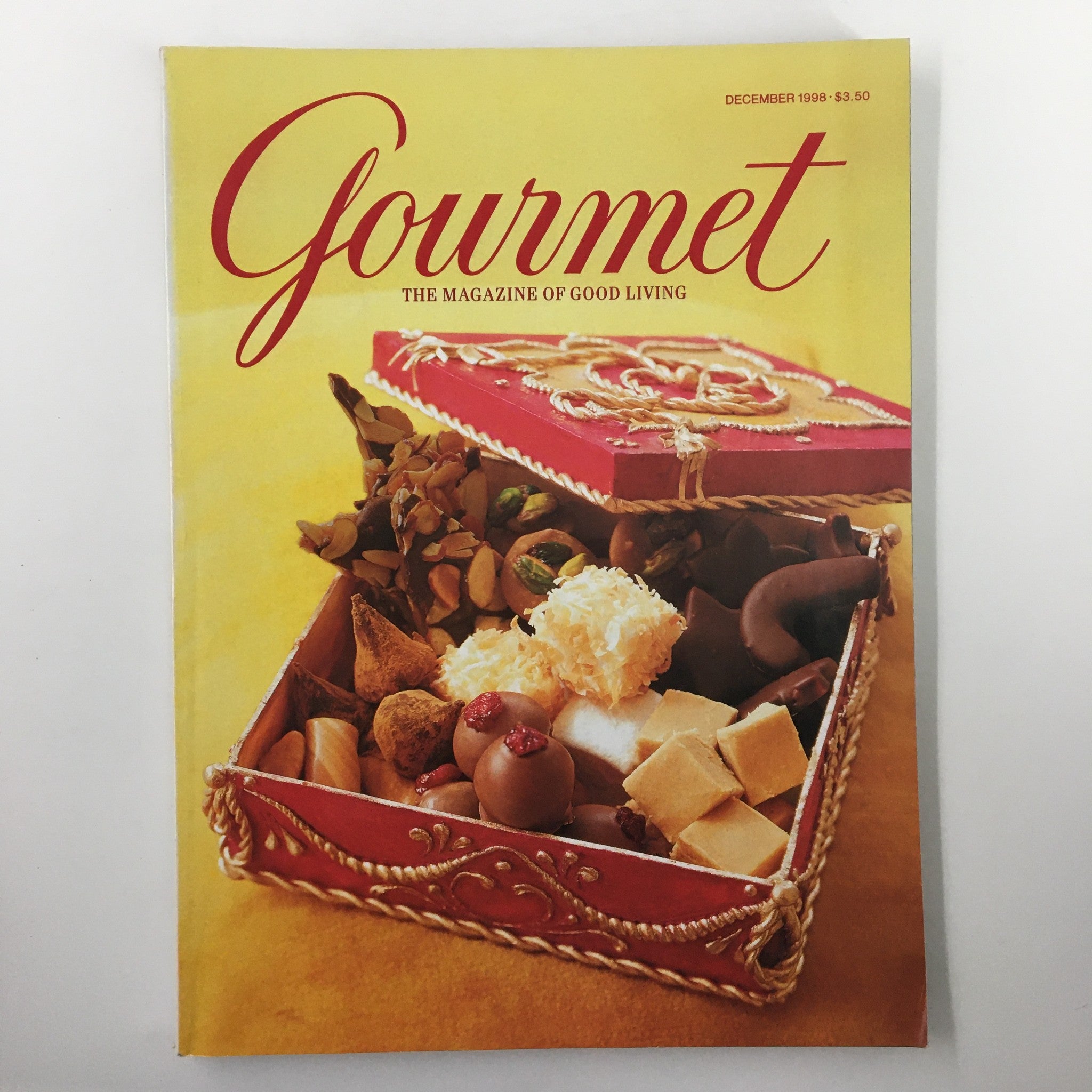 Gourmet Magazine December 1998 Jolly Assortment of Homemade Candies No Label