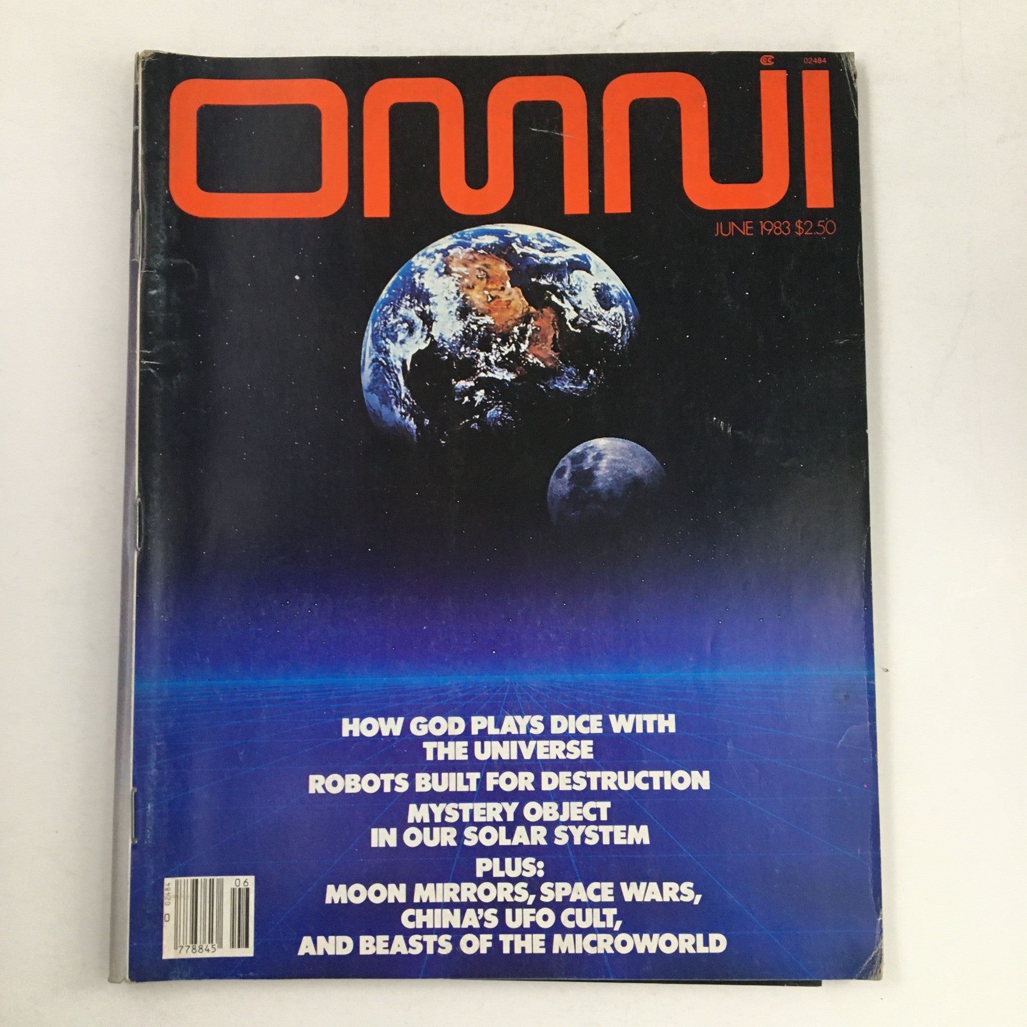 Omni Magazine June 1983 How God Plays Dice with the Universe & Robots, No Label