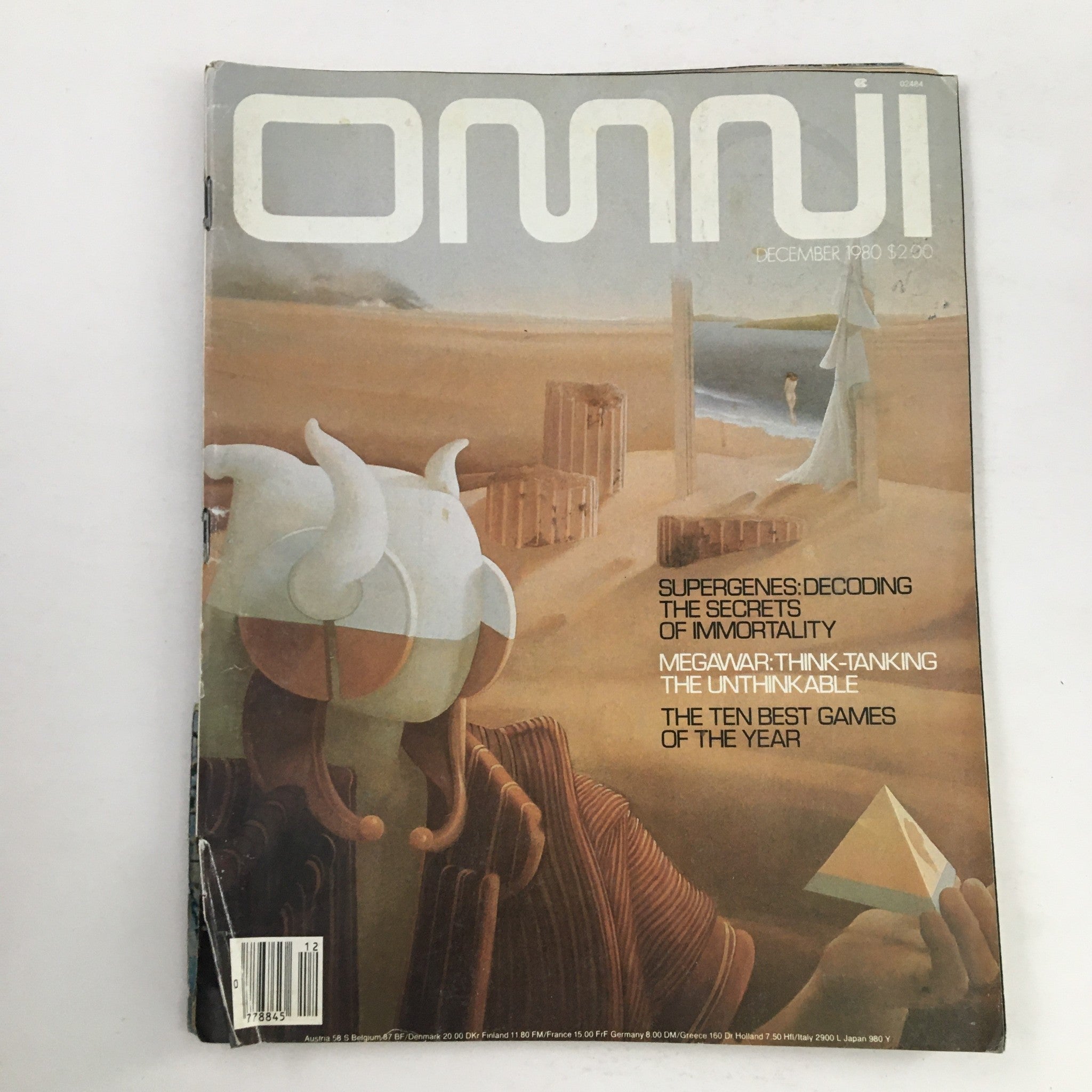 Omni Magazine December 1980 Supergenes Decoding Secrets of Immortality, No Label