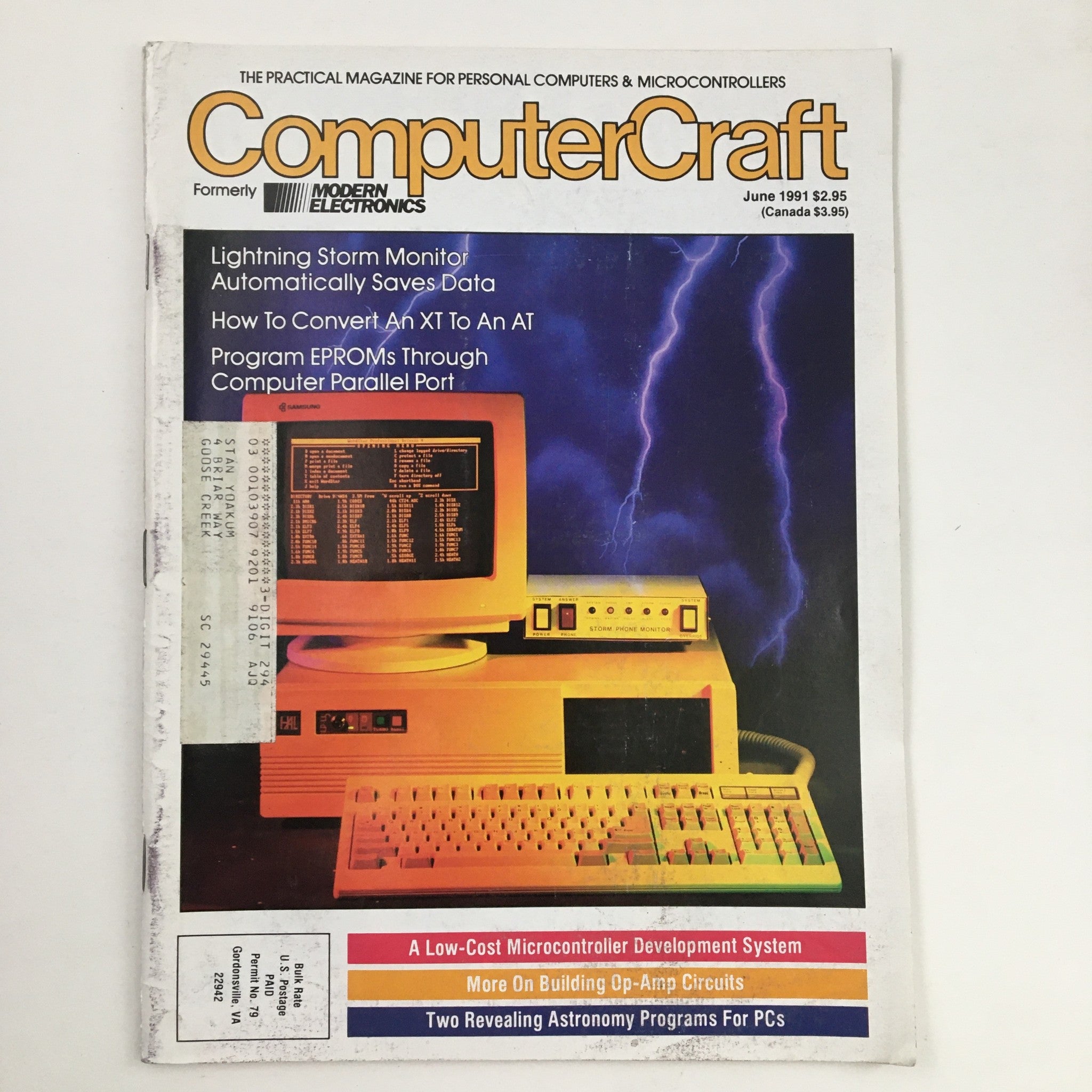 Computer Craft Magazine June 1991 A Low-Cost Microcontroller Development System