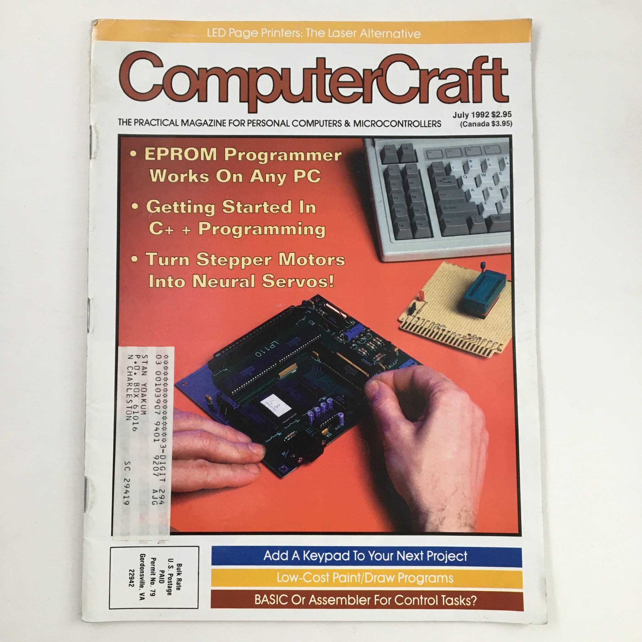 Computer Craft Magazine July 1992 Getting Started in C++ Programming