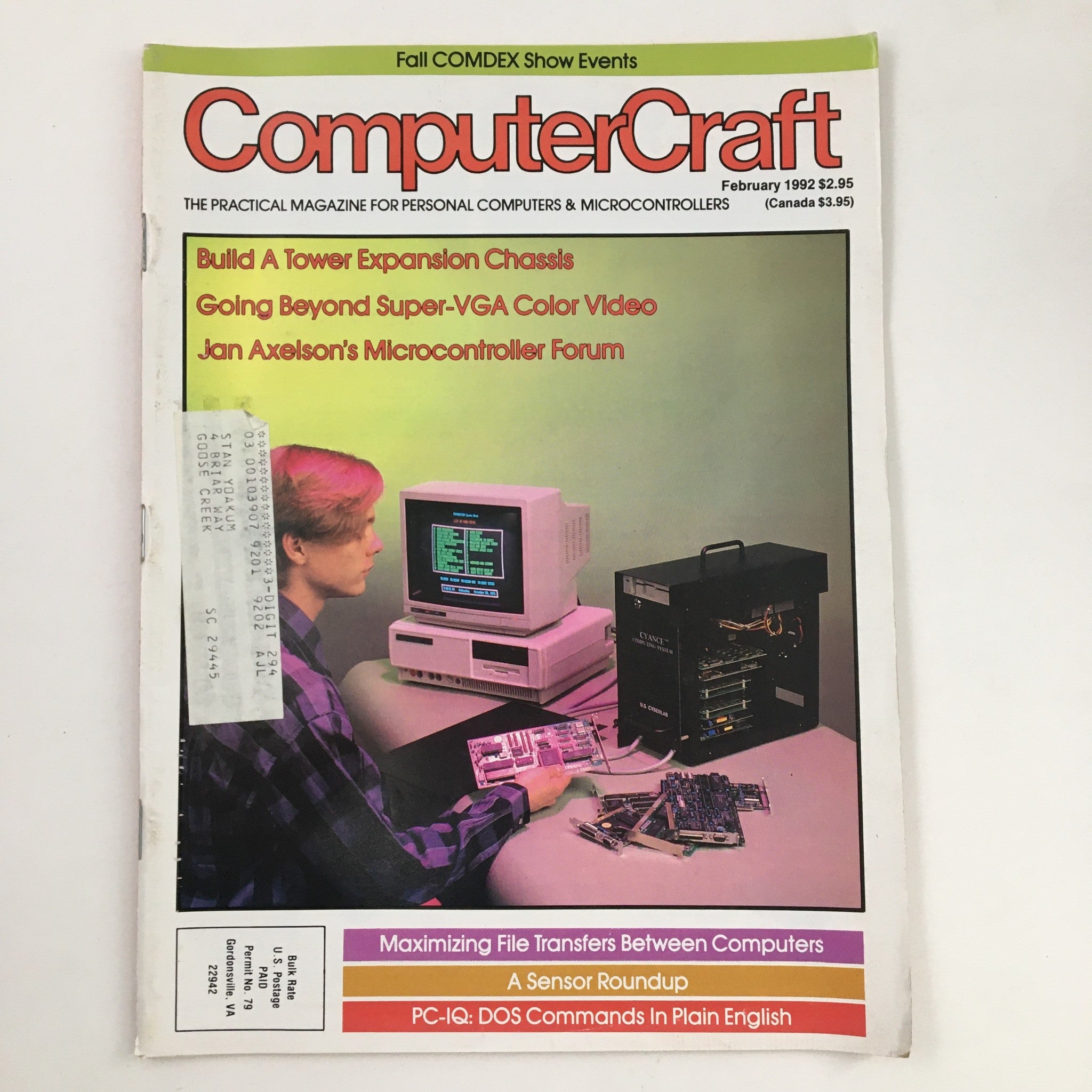 Computer Craft Magazine February 1992 Maximizing File Transfers Between Computer