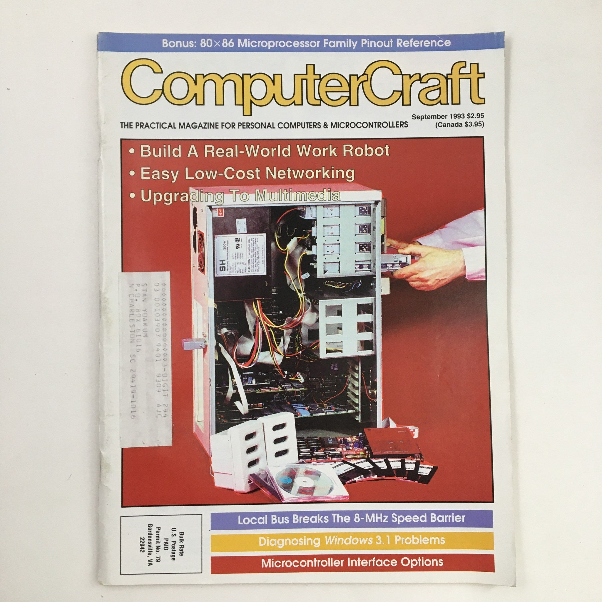 Computer Craft Magazine September 1993 Local Bus Breaks The 8-MHz Speed Barrier