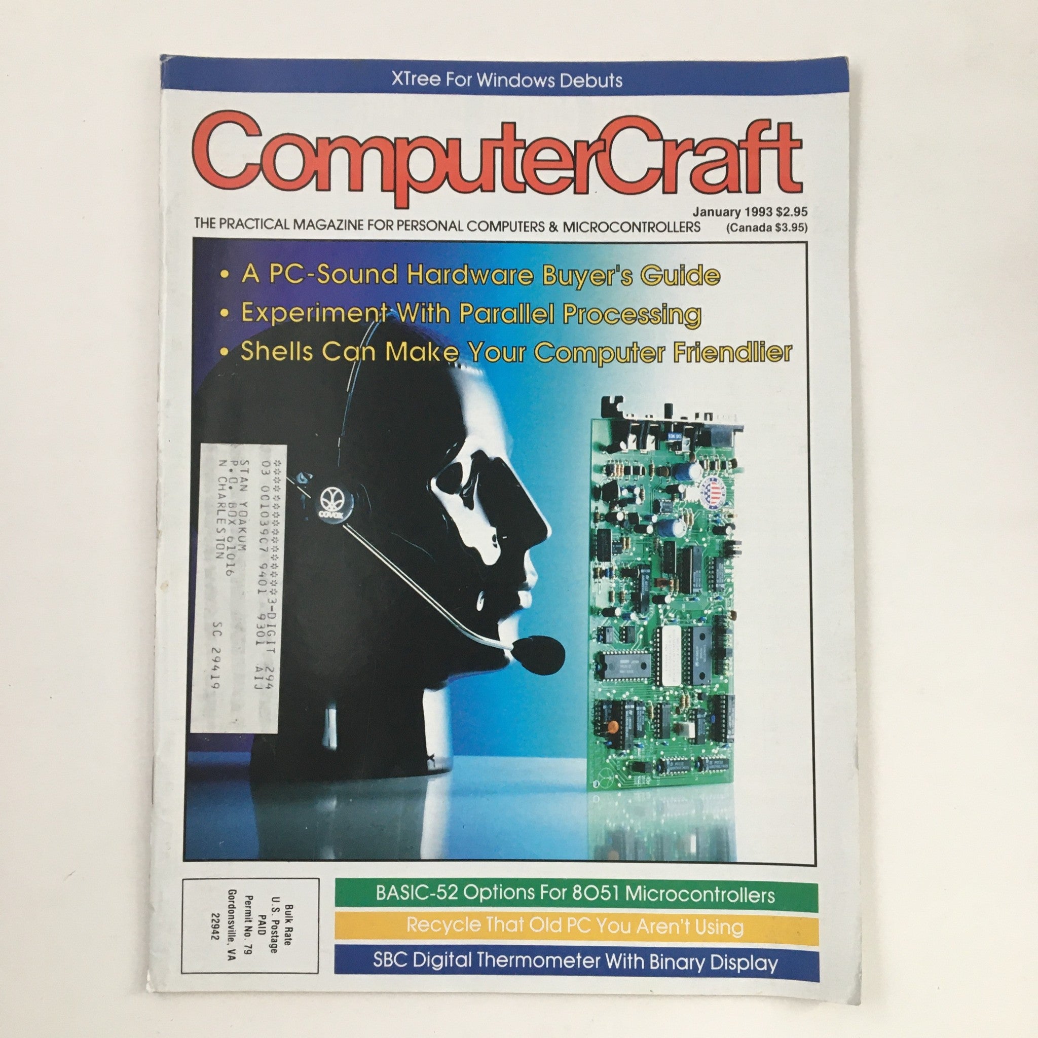 Computer Craft Magazine January 1993 BASIC-52 Options for 8051 Microcontrollers