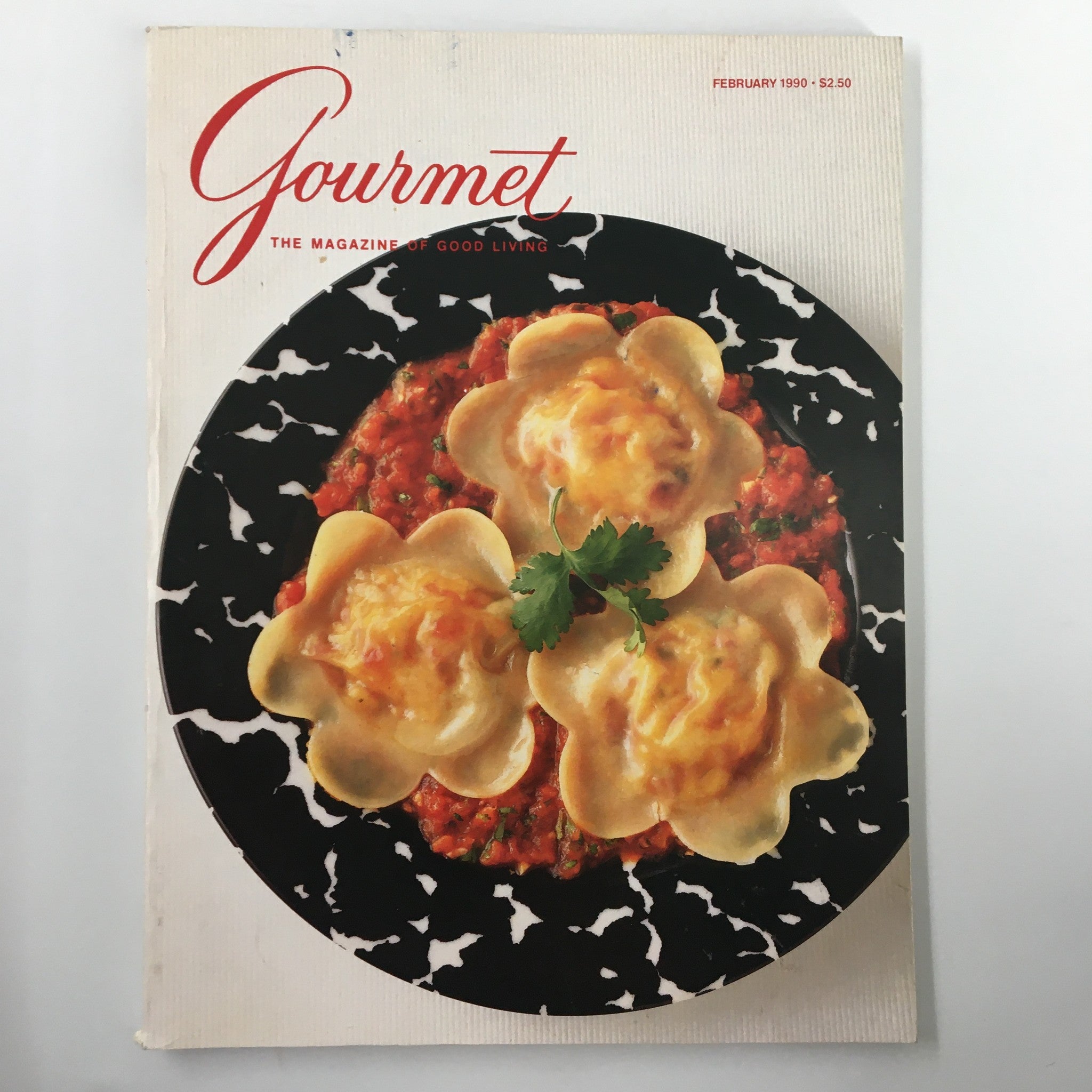 Gourmet Magazine February 1990 The Last Touch Sandwiches No Label