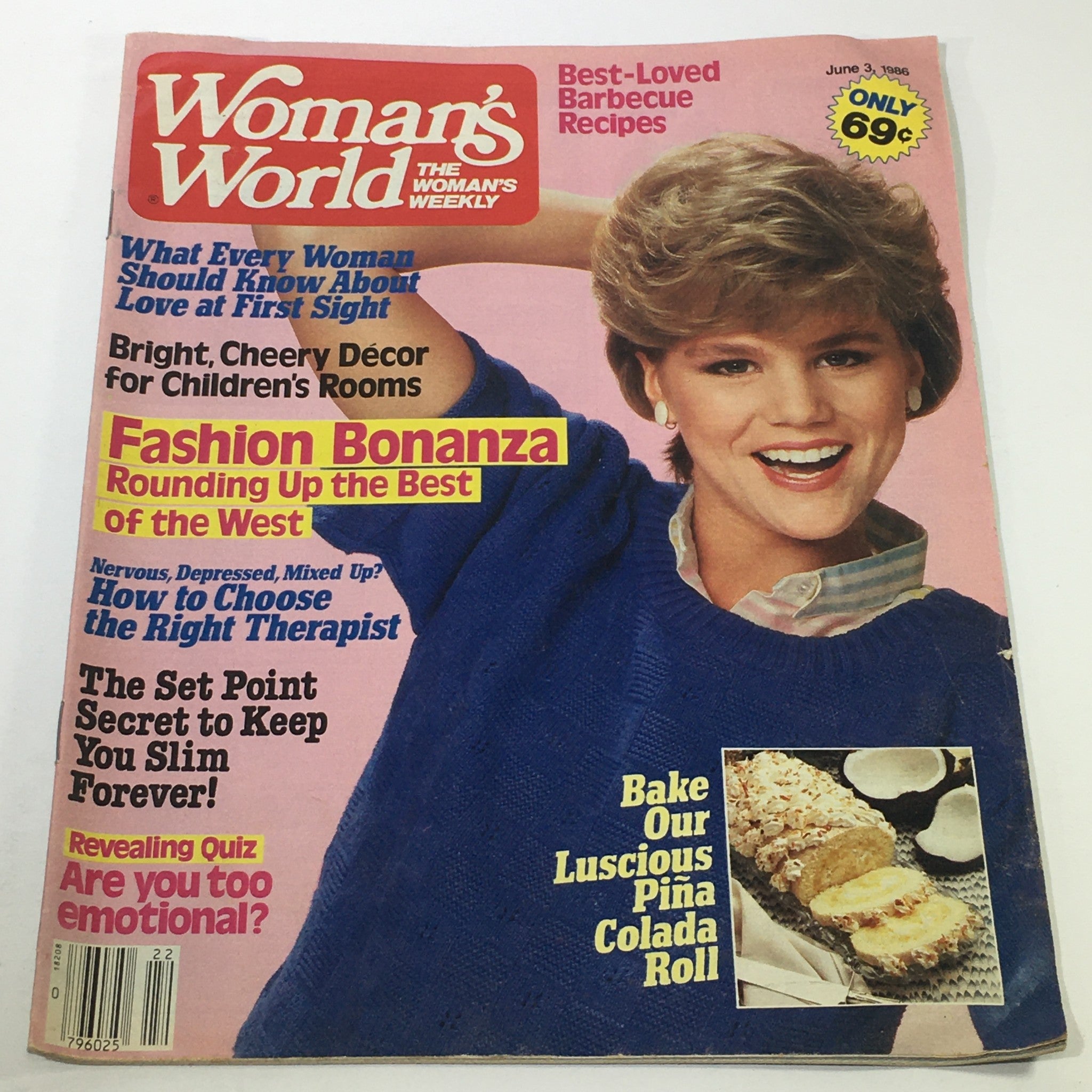 VTG Woman's World Magazine: June 3 1986 - Fashion Bonanza / Love At First Sight