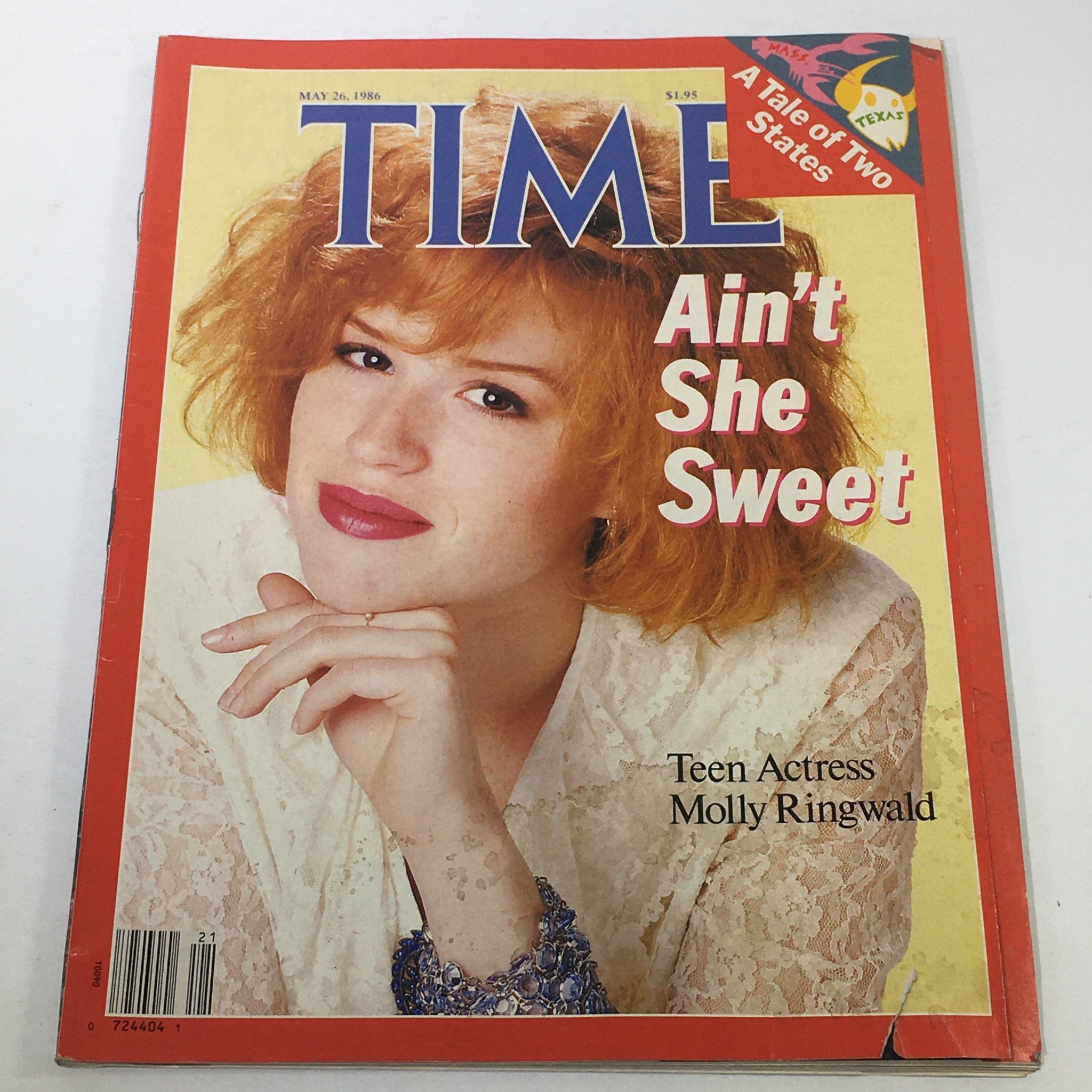 VTG Time Magazine: May 26 1986 - Teen Actress Molly Ringwald / No Label