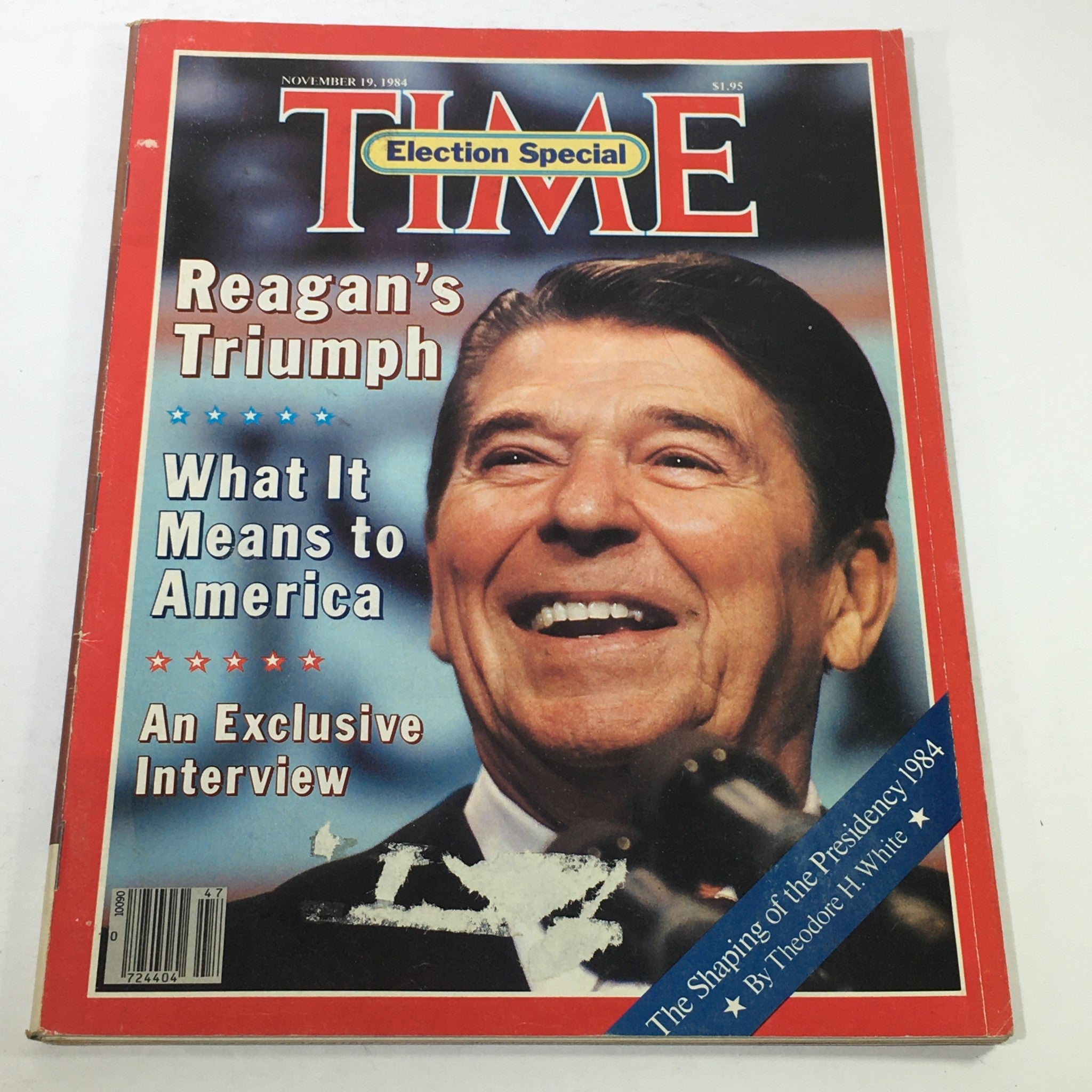 VTG Time Magazine: November 19 1984 - Ronald Reagan's Triumph / No Label