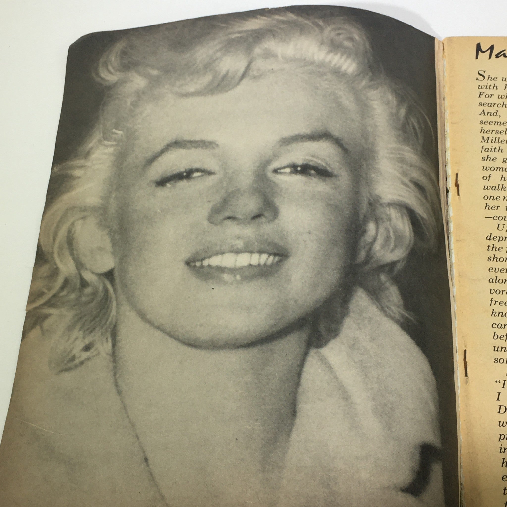 VTG 1962 Marilyn Monroe's Her Last Untold Secrets / 3 World-Wide Exclusives