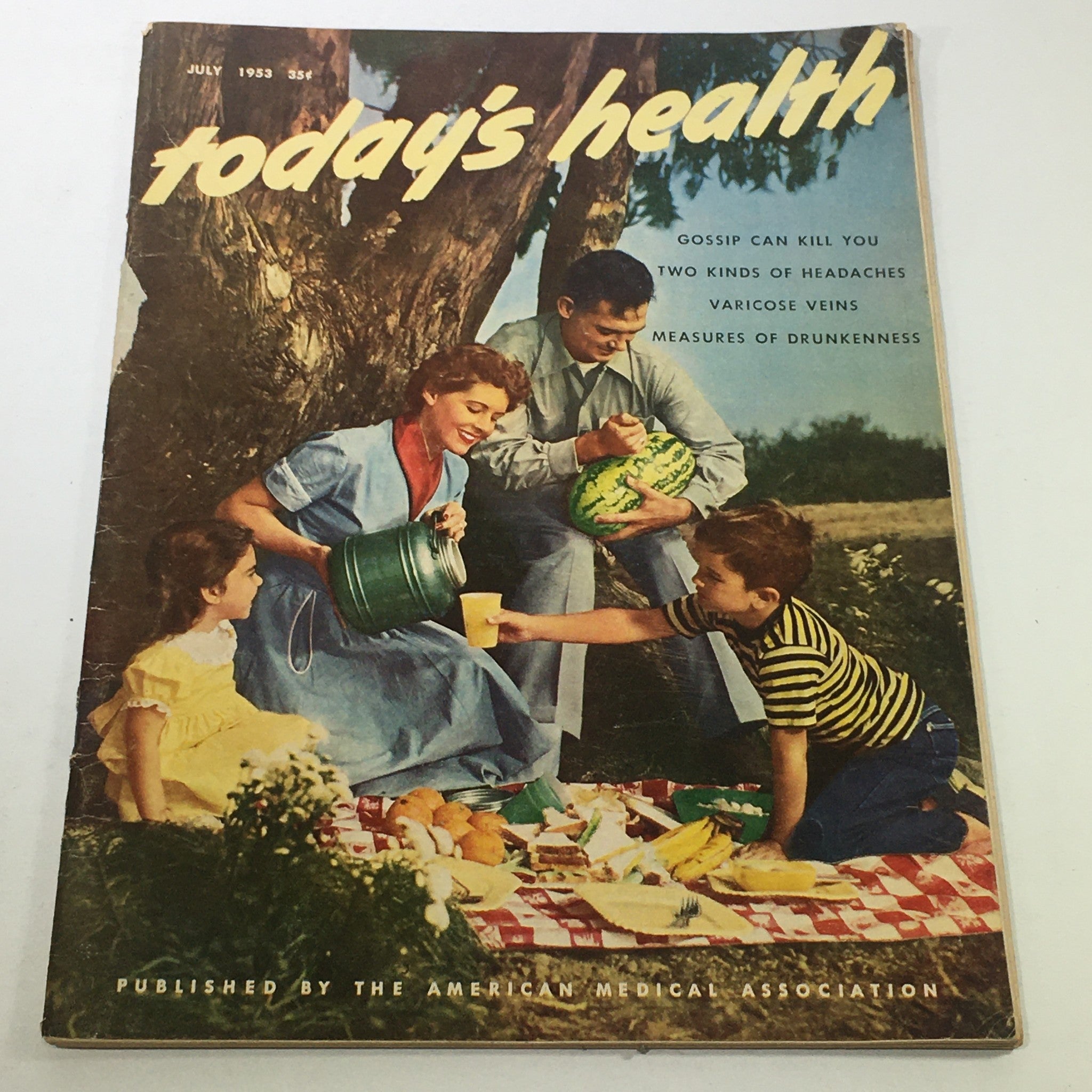 VTG Today's Health Magazine: July 1953 - Varicose Veins / 2 Kinds Of Headaches