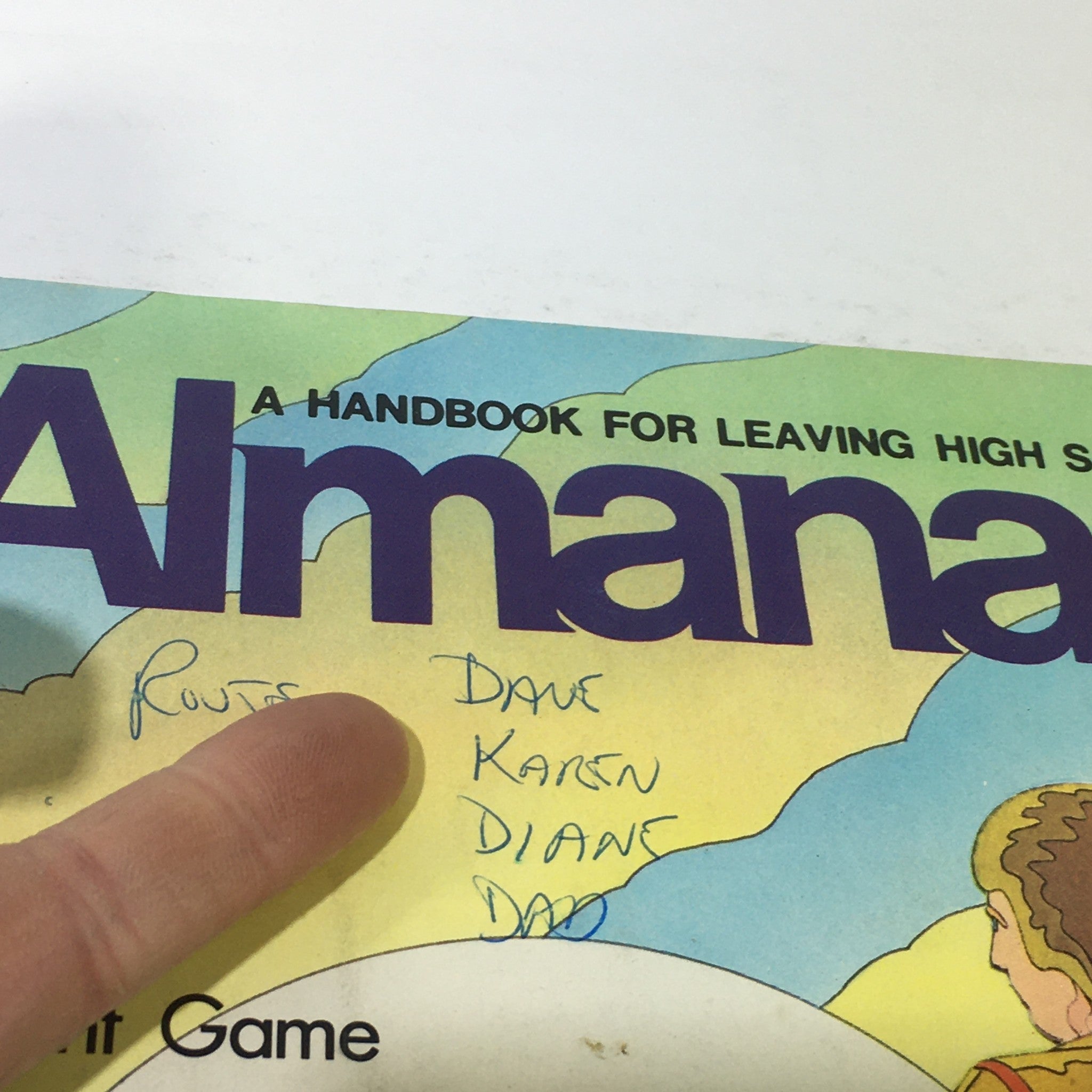 VTG 1976 A Handbook For Leaving High School: 18 Almanac / College Primer