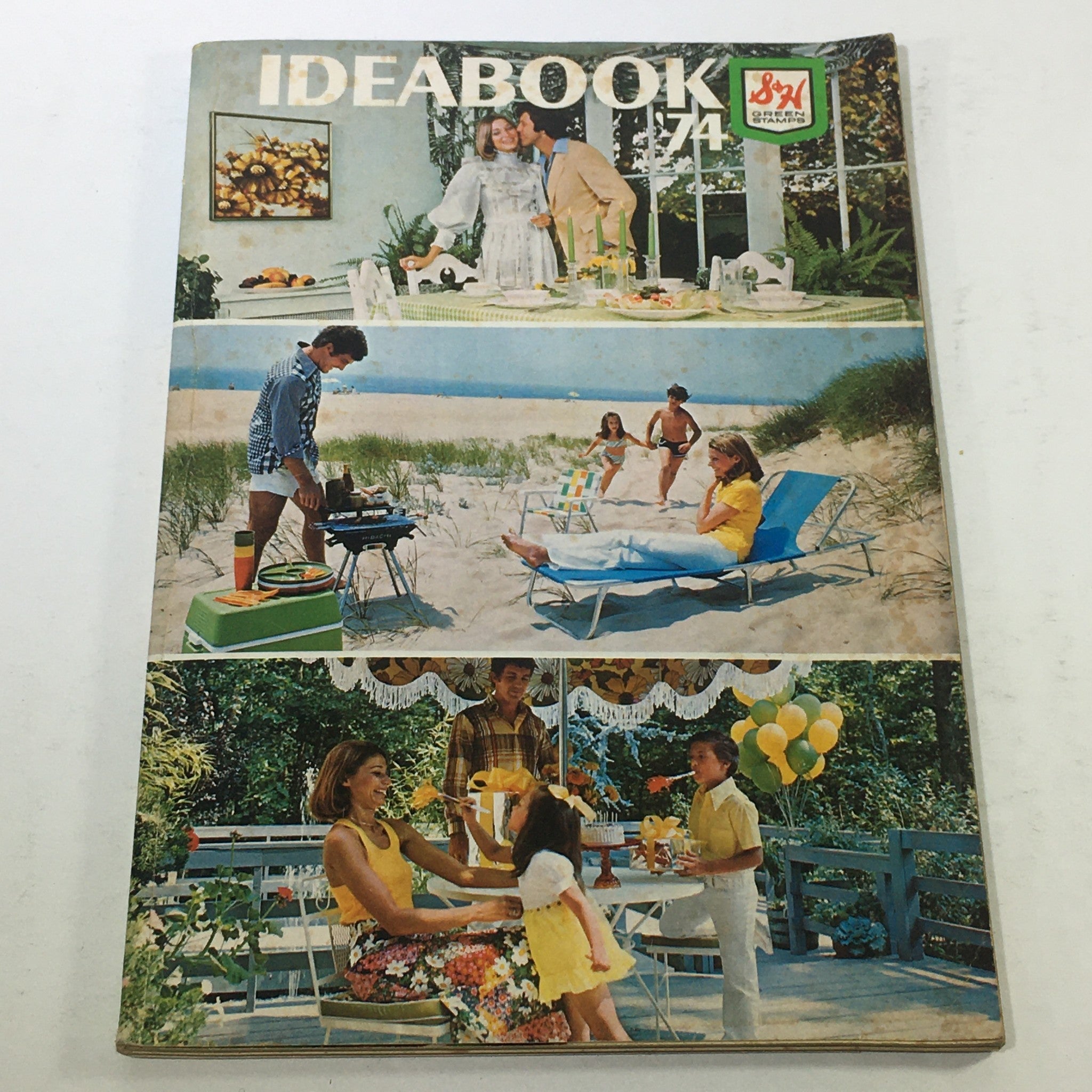 VTG S&H Green Stamps Idea Book Catalog: 1974 - Home Decor Ideas & Price Guides