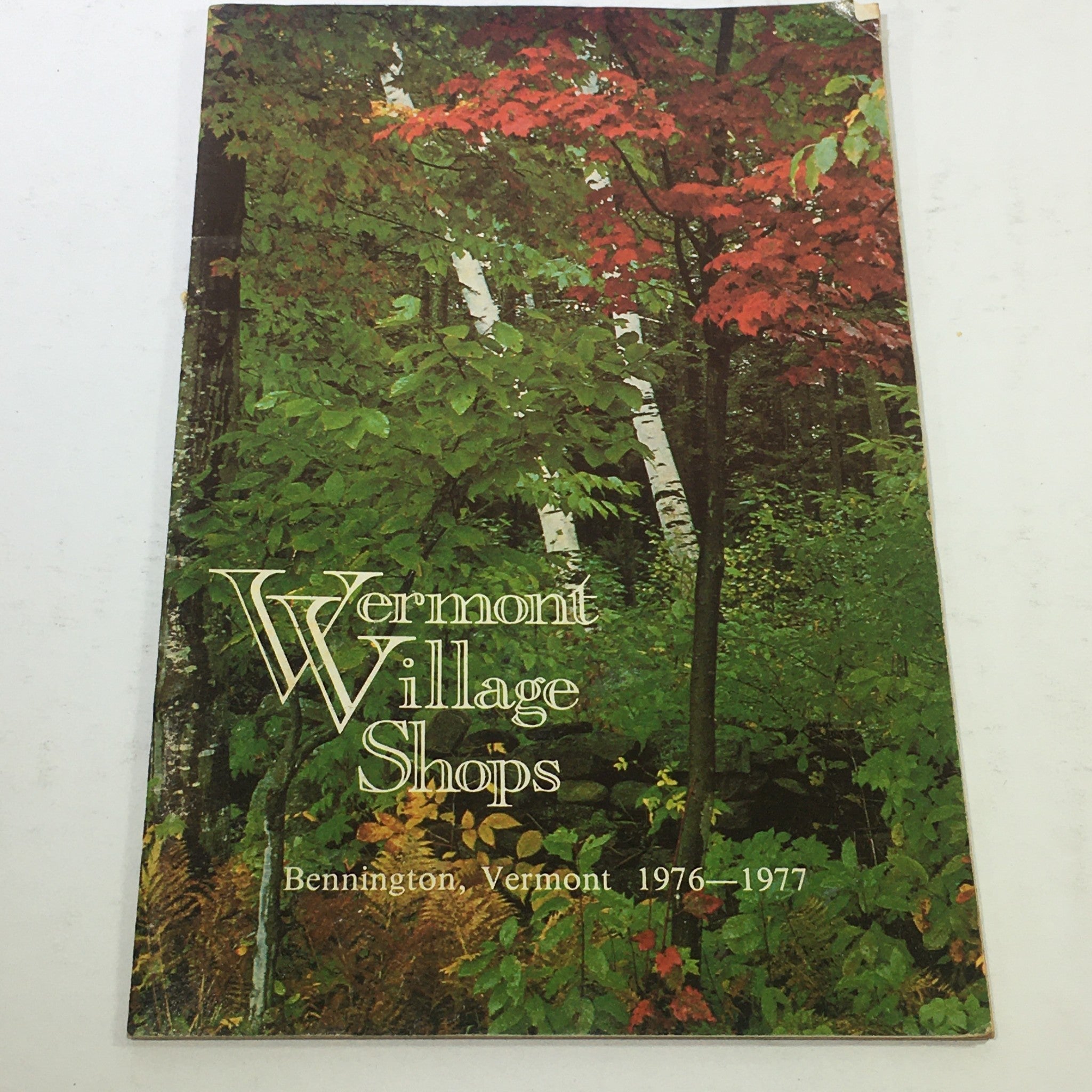 VTG Vermont Village Shops Catalog: 1976 - 1977 - Bennington, Vermont Price Guide