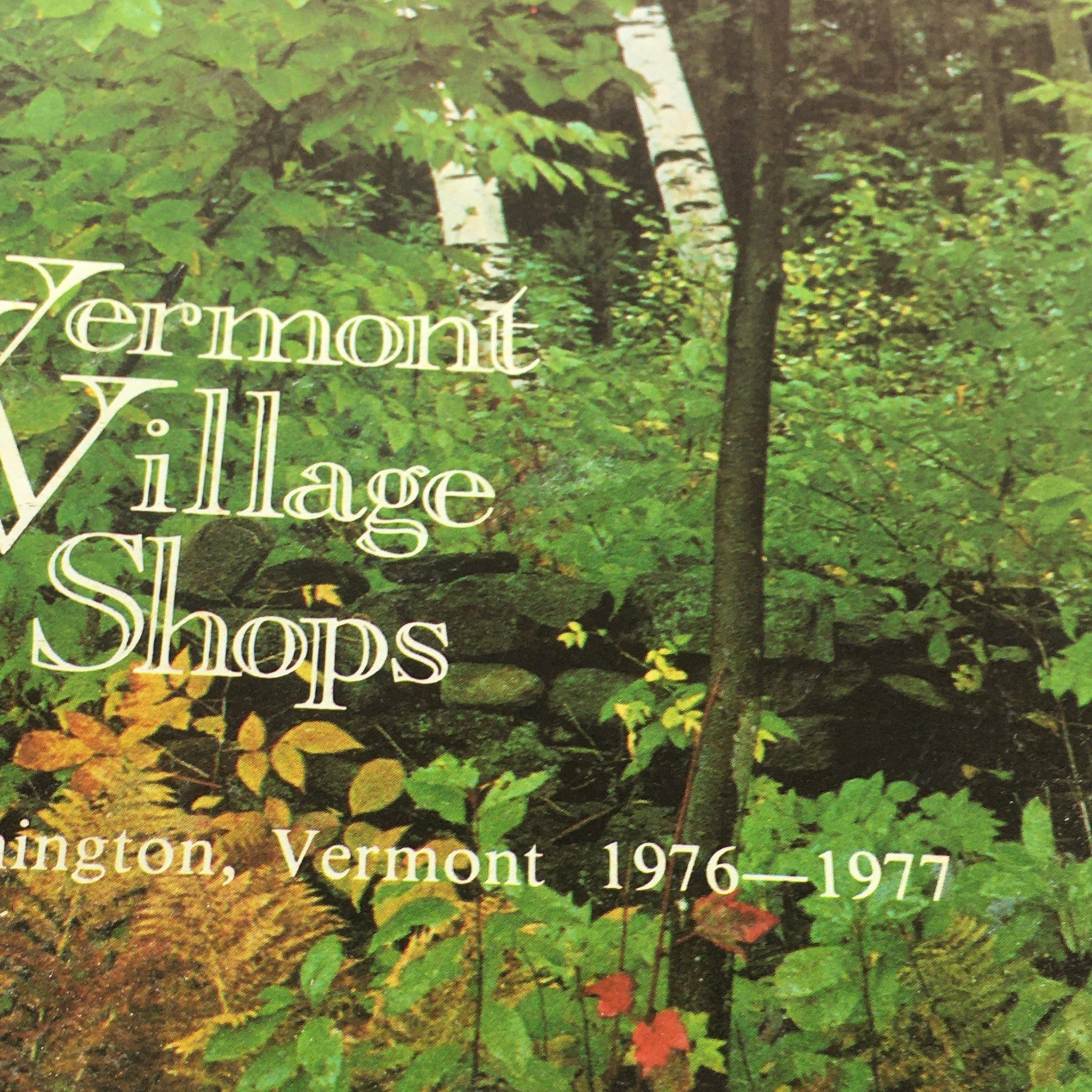 VTG Vermont Village Shops Catalog: 1976 - 1977 - Bennington, Vermont Price Guide