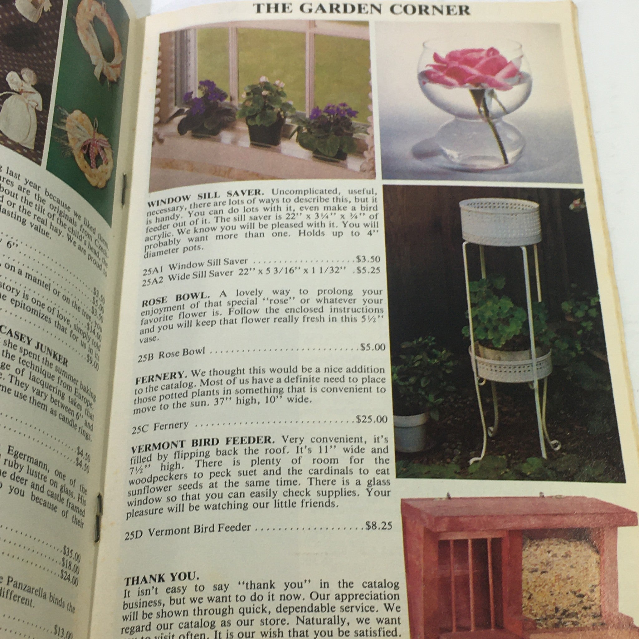 VTG Vermont Village Shops Catalog: 1976 - 1977 - Bennington, Vermont Price Guide