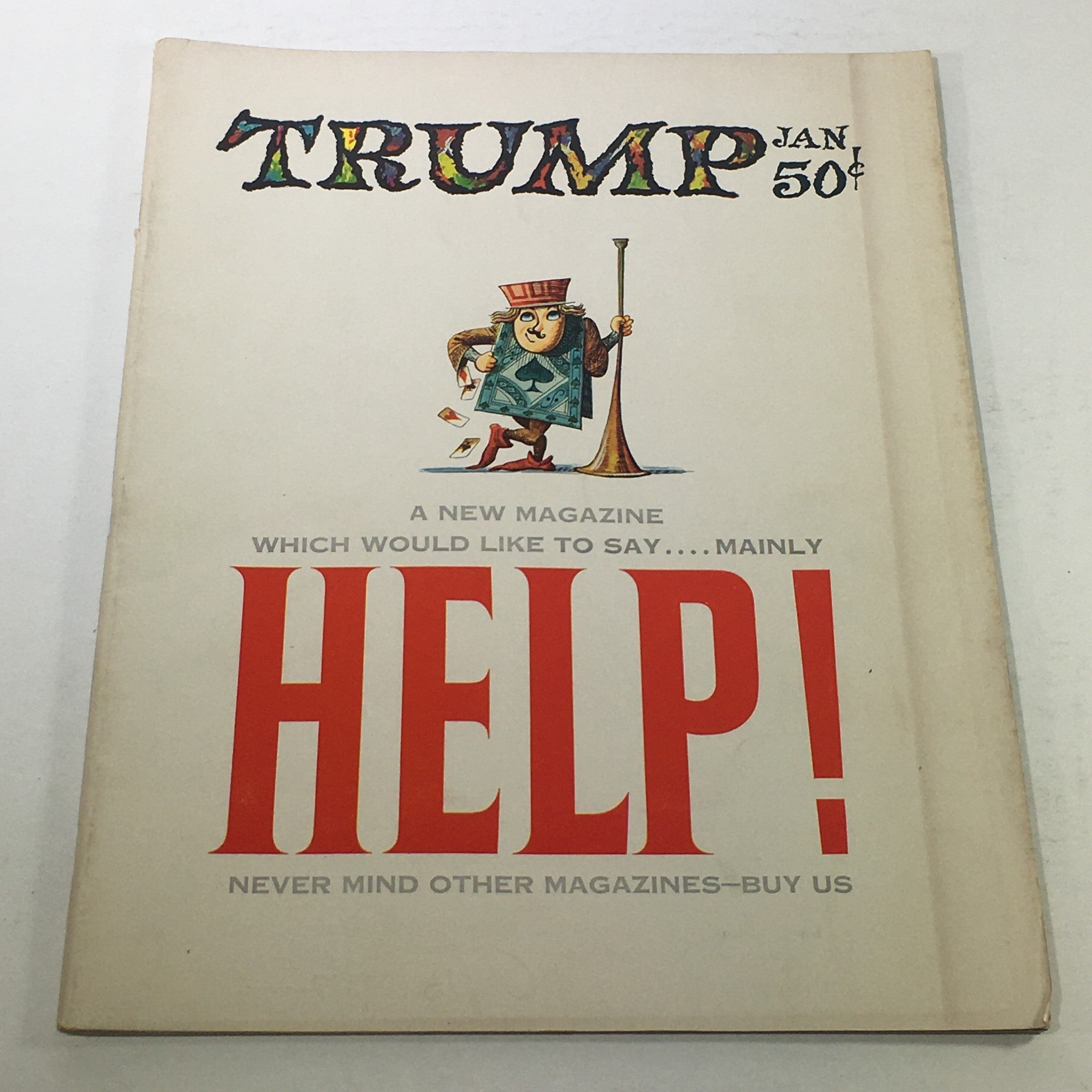 VTG Trump Magazine: January 1957 No. 1 - Help! Never Mind Other Magazines