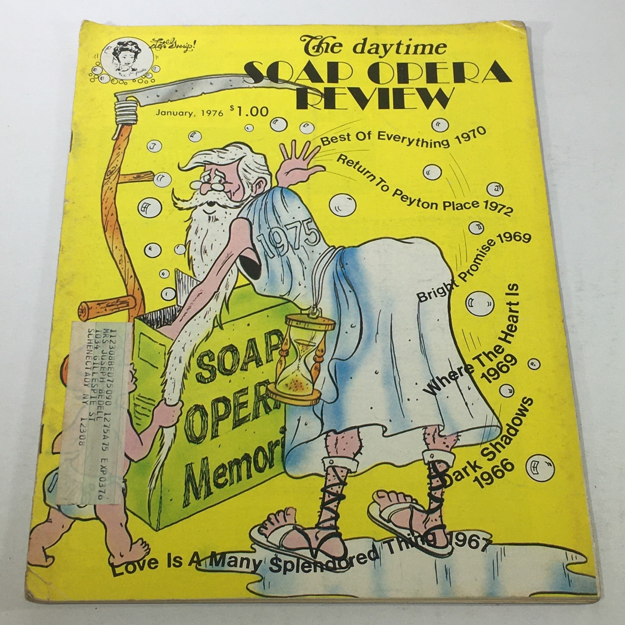 VTG The Daytime Soap Opera Review: January 1976 - Best Of Everything 1970 & More