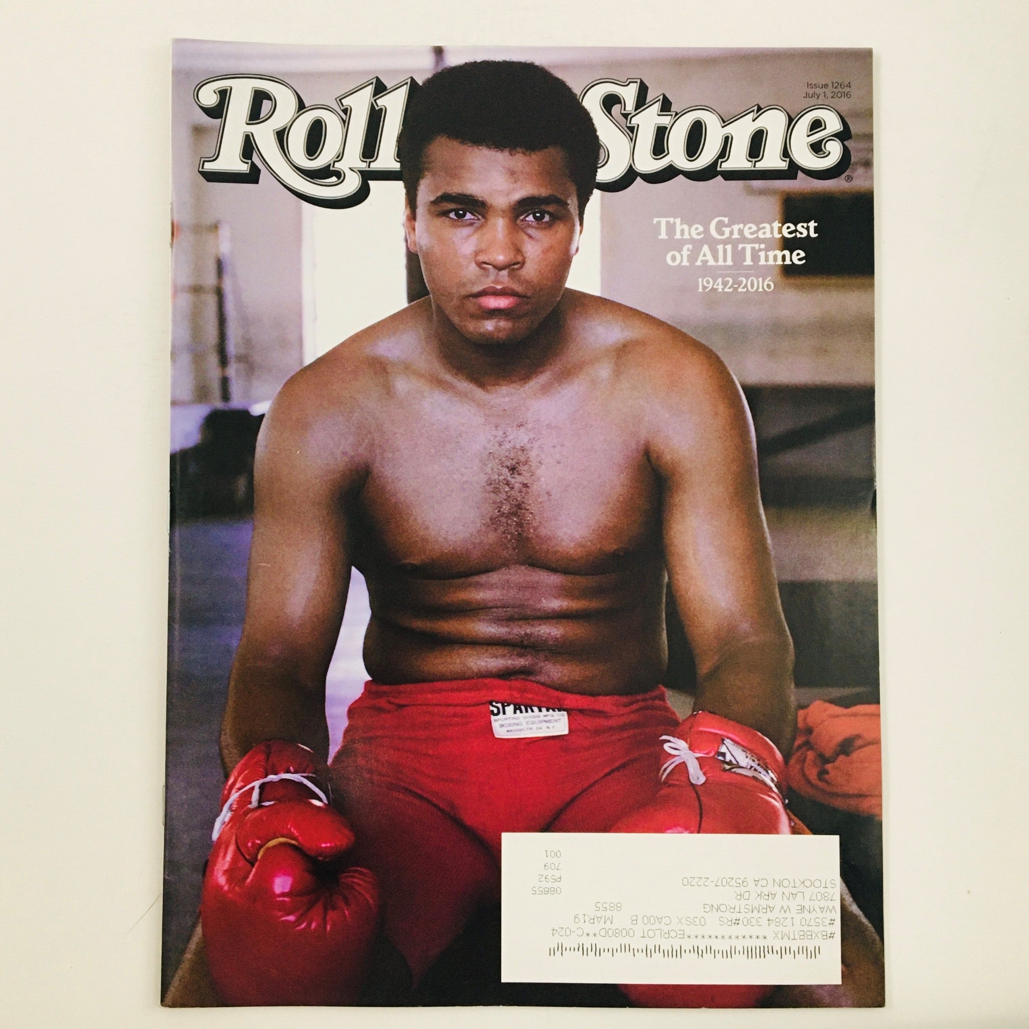 Rolling Stone Magazine July 1 2016 Issue 1264 Muhammad Ali Memoir 1942-2016