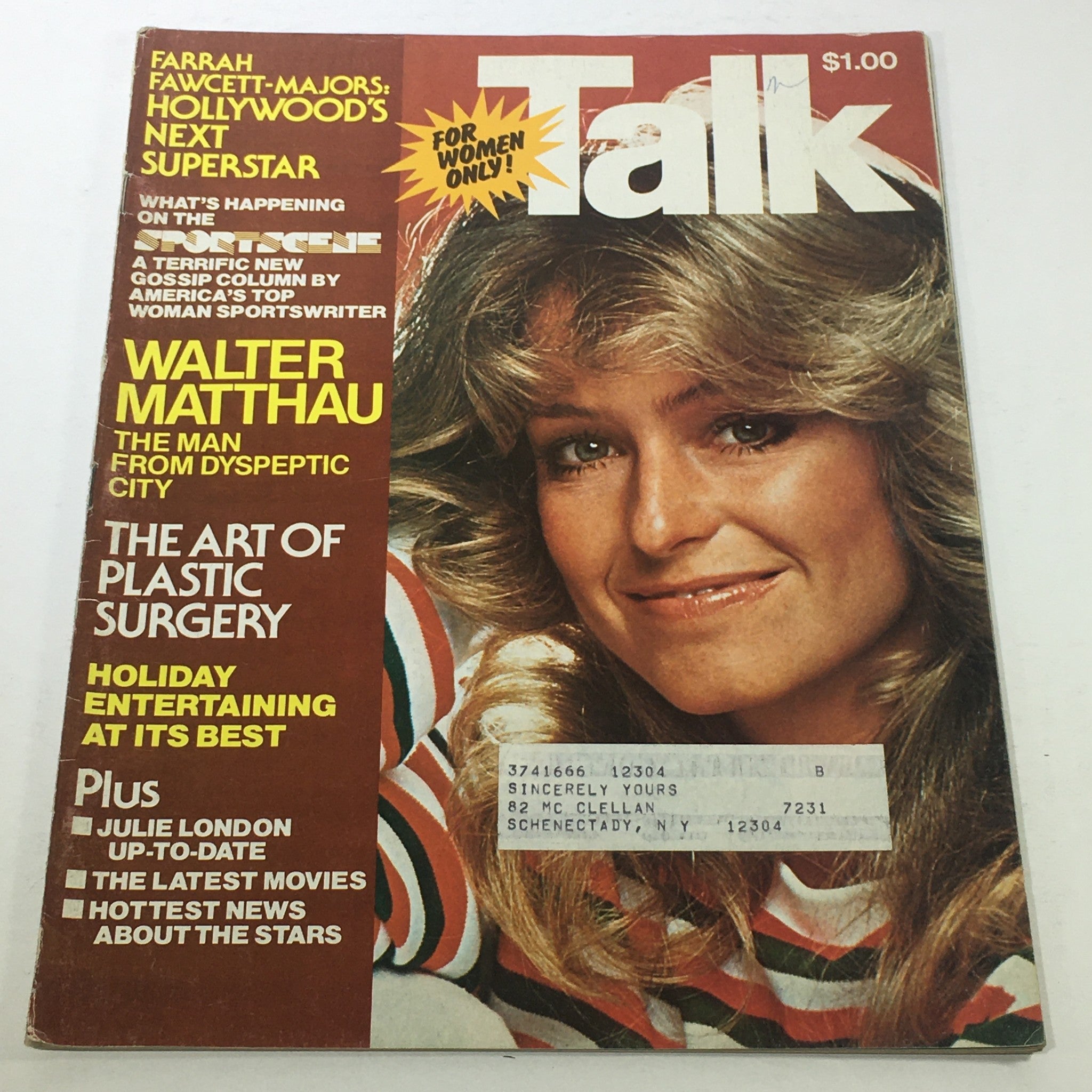 VTG Talk Magazine: November 1976 - Farrah Fawcett Majors Hollywood Next Star