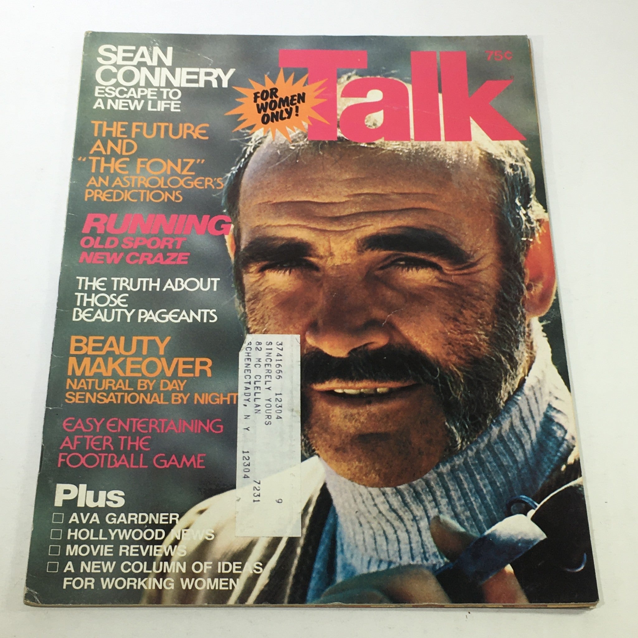 VTG Talk Magazine: September 1976 - Sean Connery Escape To A New Life