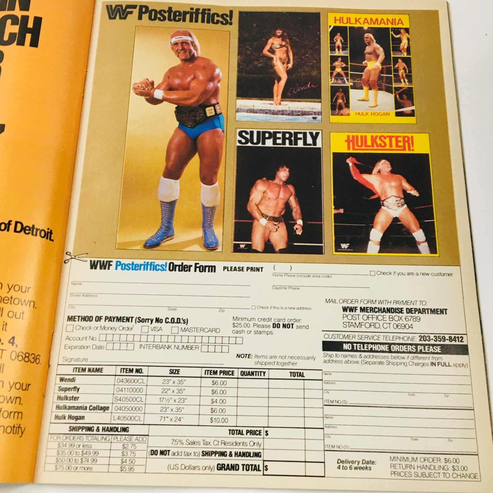 WWF Magazine June 1985 Mr T, Hulk Hogan, Jimmy Heart & Bruno Sammartino