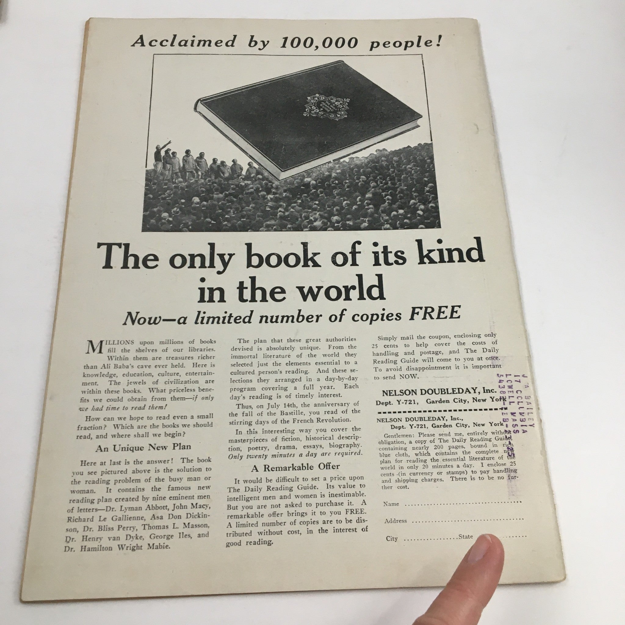 VTG Time Magazine January 25 1925 Vol V No. 1 Spanish Bullfighter Juan Belmonte