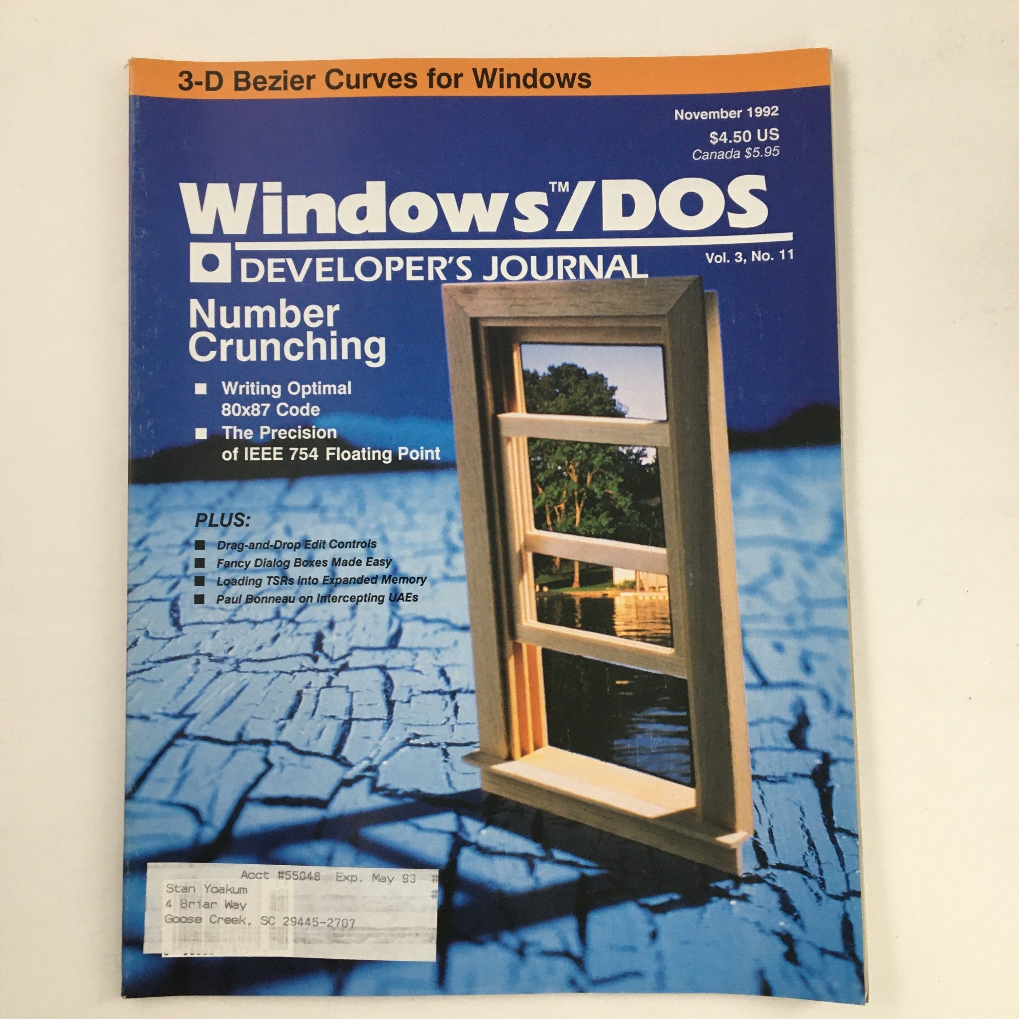 Windows/DOS Developer's Journal November 1992 Precision EEE 754 Floati