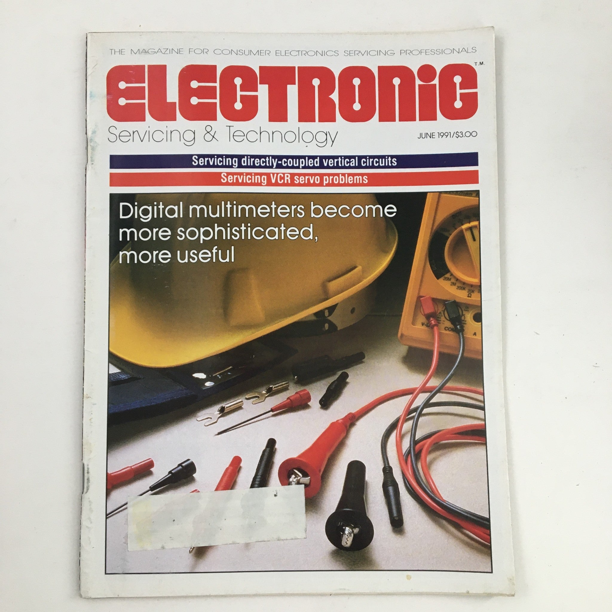 Electronic Servicing & Technology Magazine June 1991 Servicing VCR Servo Problem