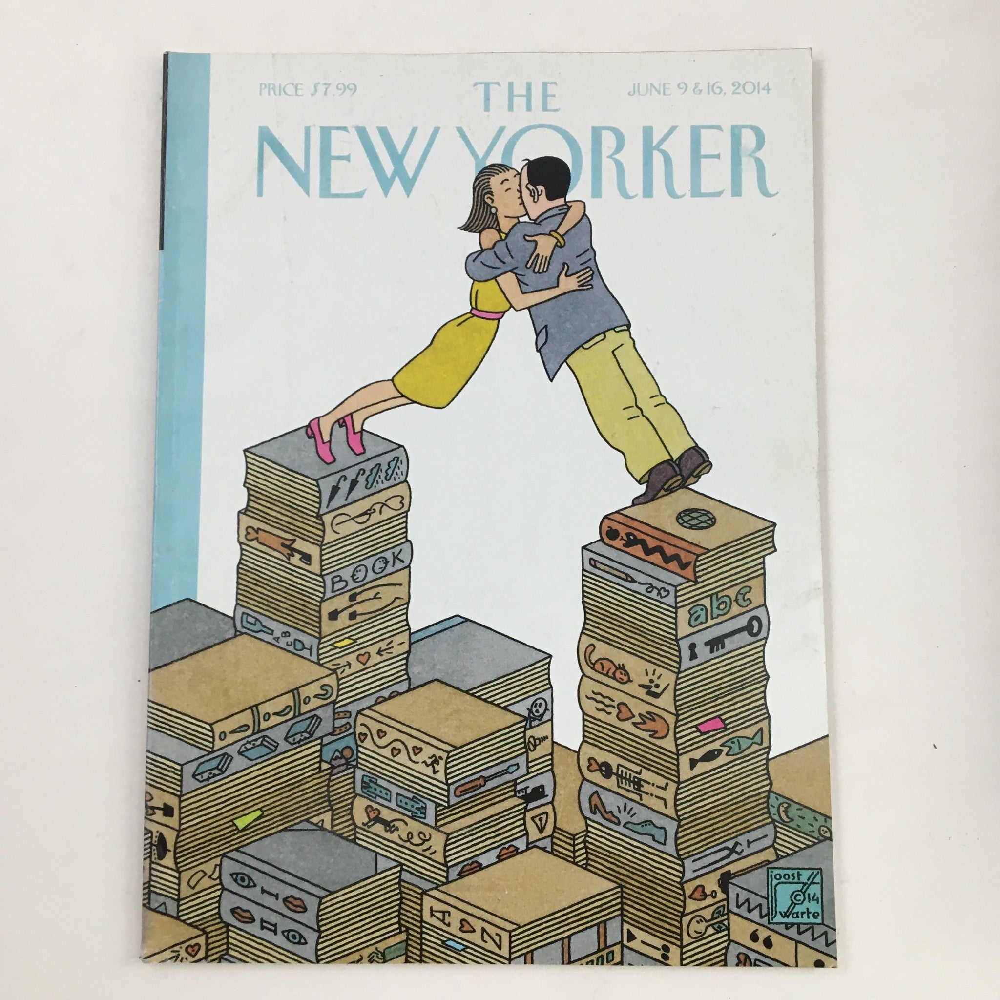 The New Yorker June 9 2014 Full Magazine Theme Cover by Joost Swarte VG