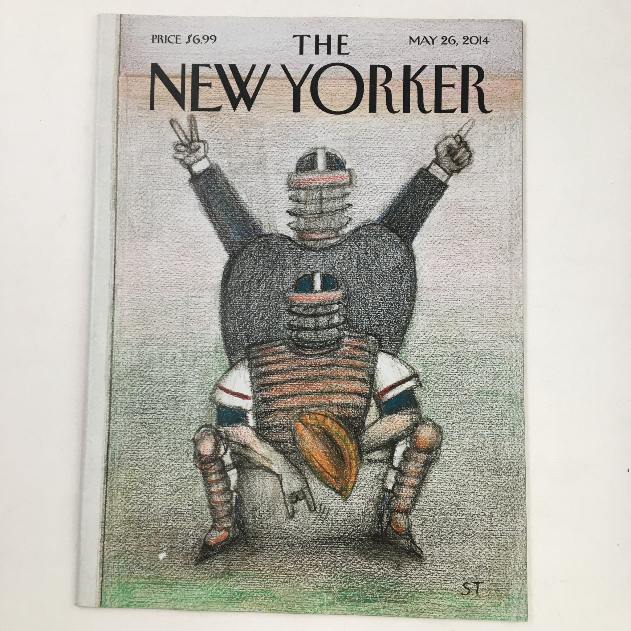 The New Yorker May 26 2014 Full Magazine Theme Cover by Saul Steinberg VG