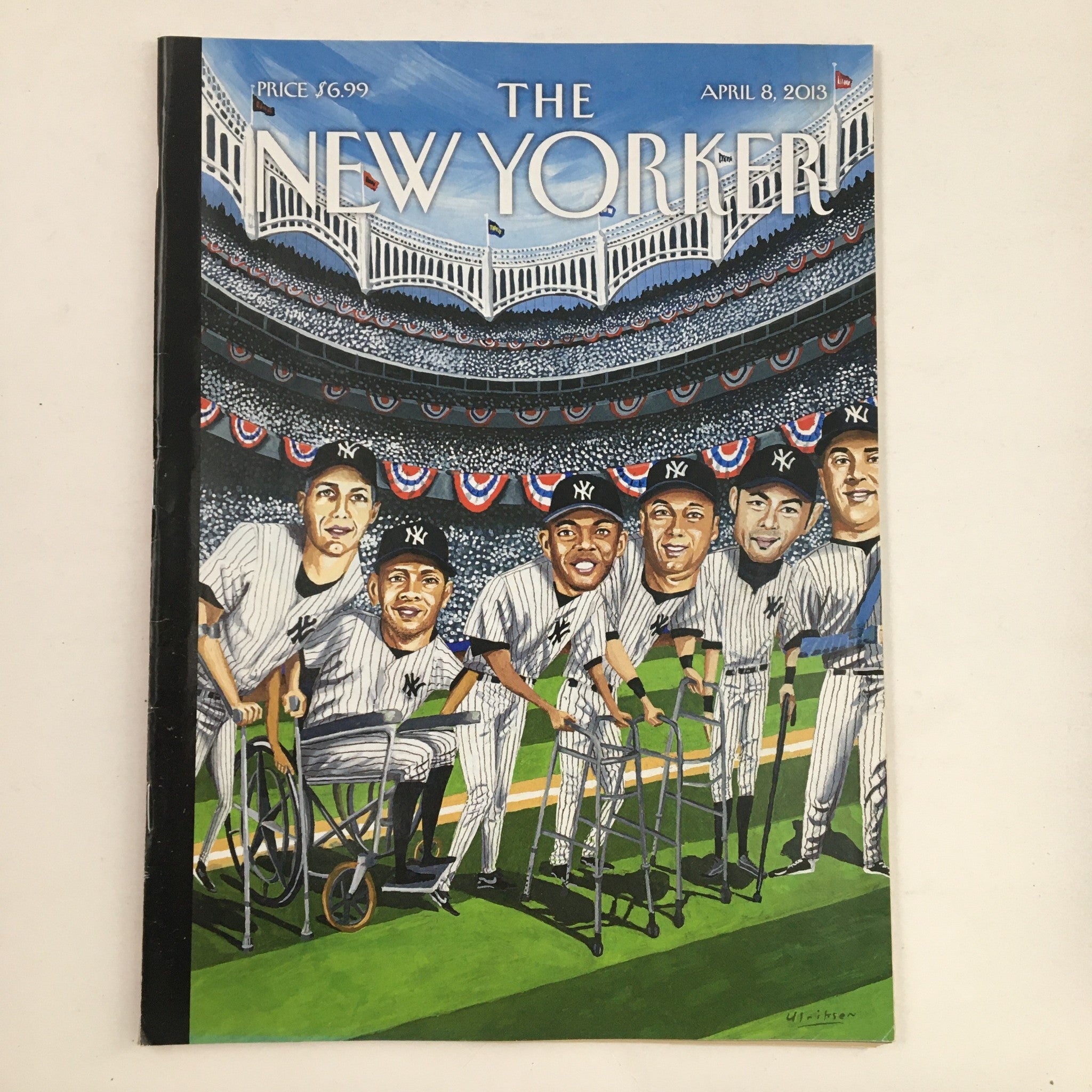 The New Yorker April 8 2013 Full Magazine Theme Cover by Mark Ulriksen VG