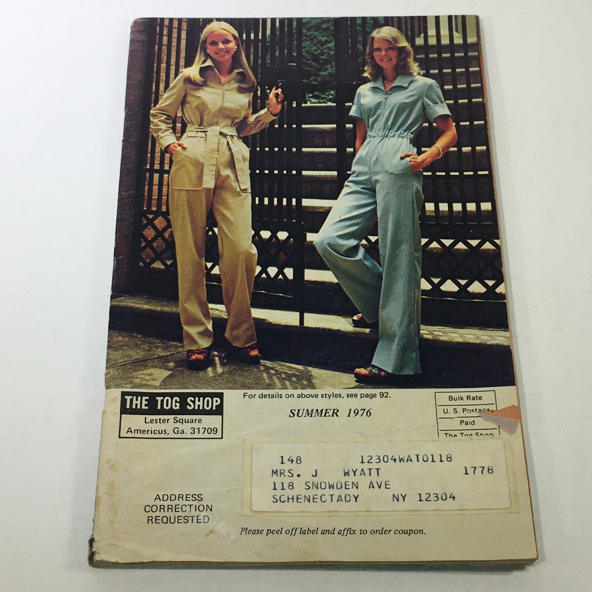 VTG The Tog Shop Catalog: Summer 1976 - Clothes Dresses Price Guide