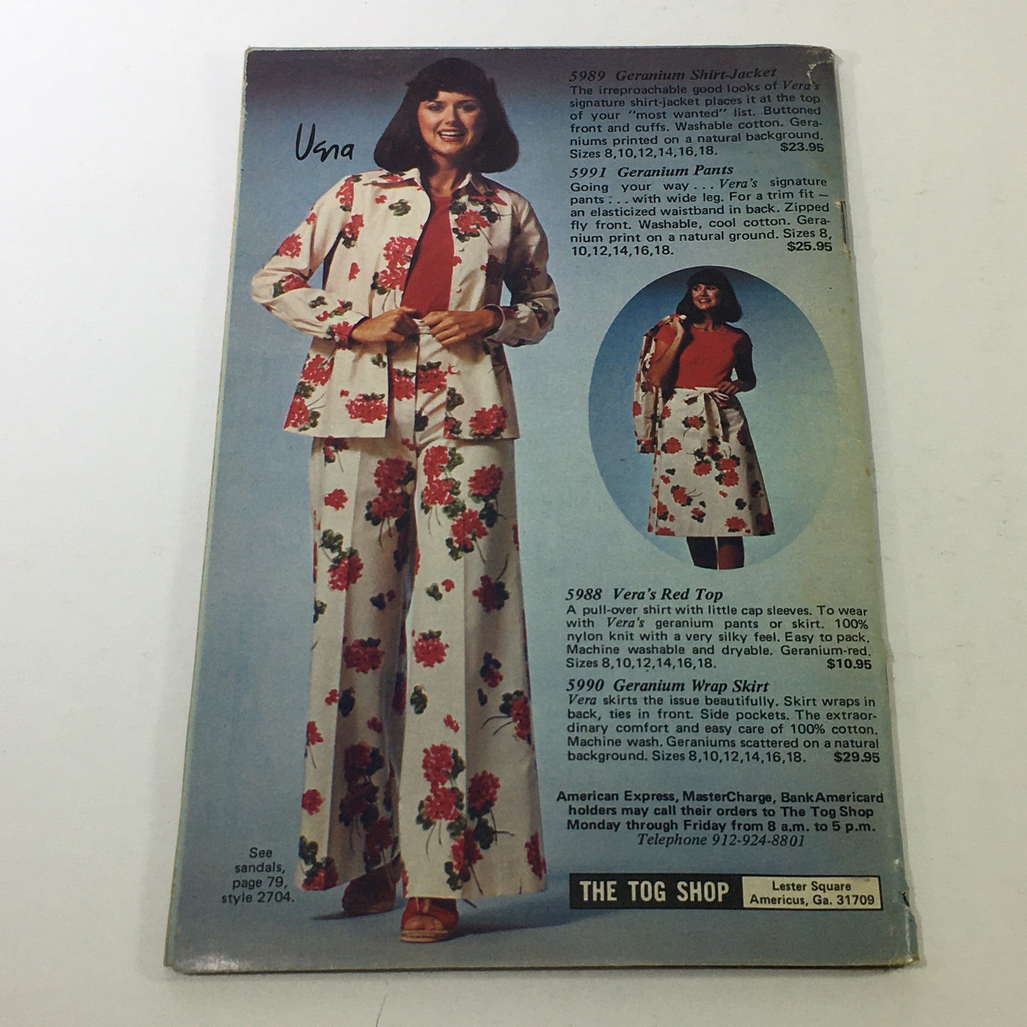 VTG The Tog Shop Catalog: Summer 1976 - Clothes Dresses Price Guide